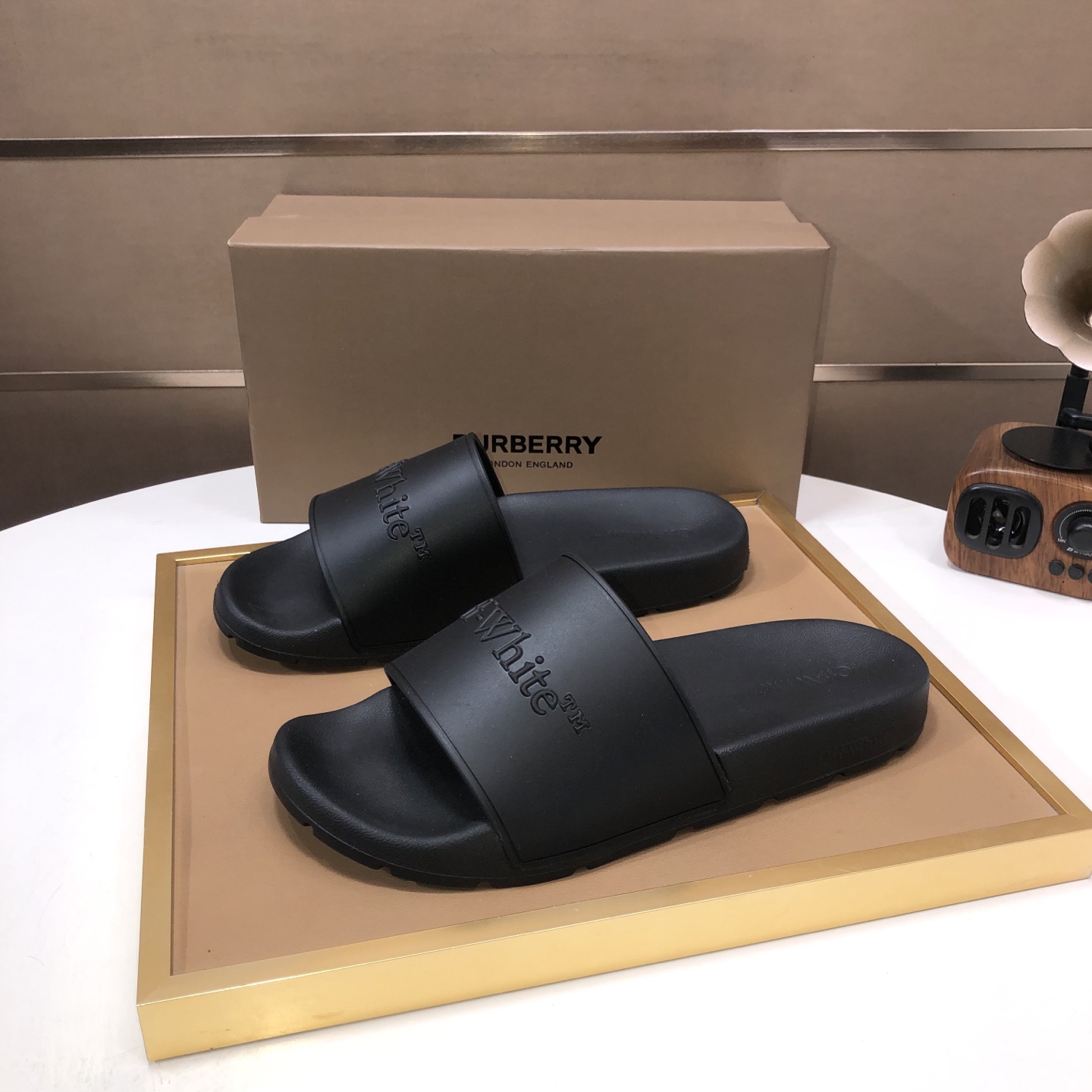 lote de fábrica [off-white] zapatillas originales una a una réplica despiadada bienes de alta calida