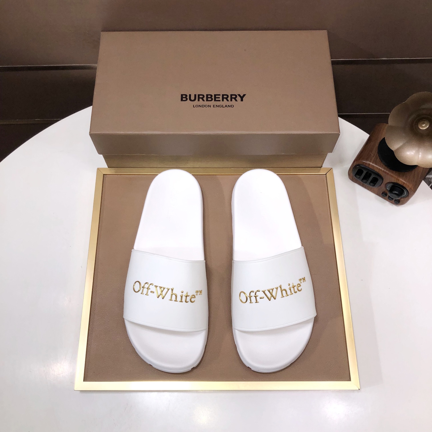 lote de fábrica [off-white] zapatillas originales una a una réplica despiadada bienes de alta calida