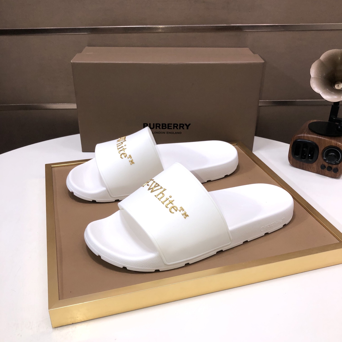 lote de fábrica [off-white] zapatillas originales una a una réplica despiadada bienes de alta calida