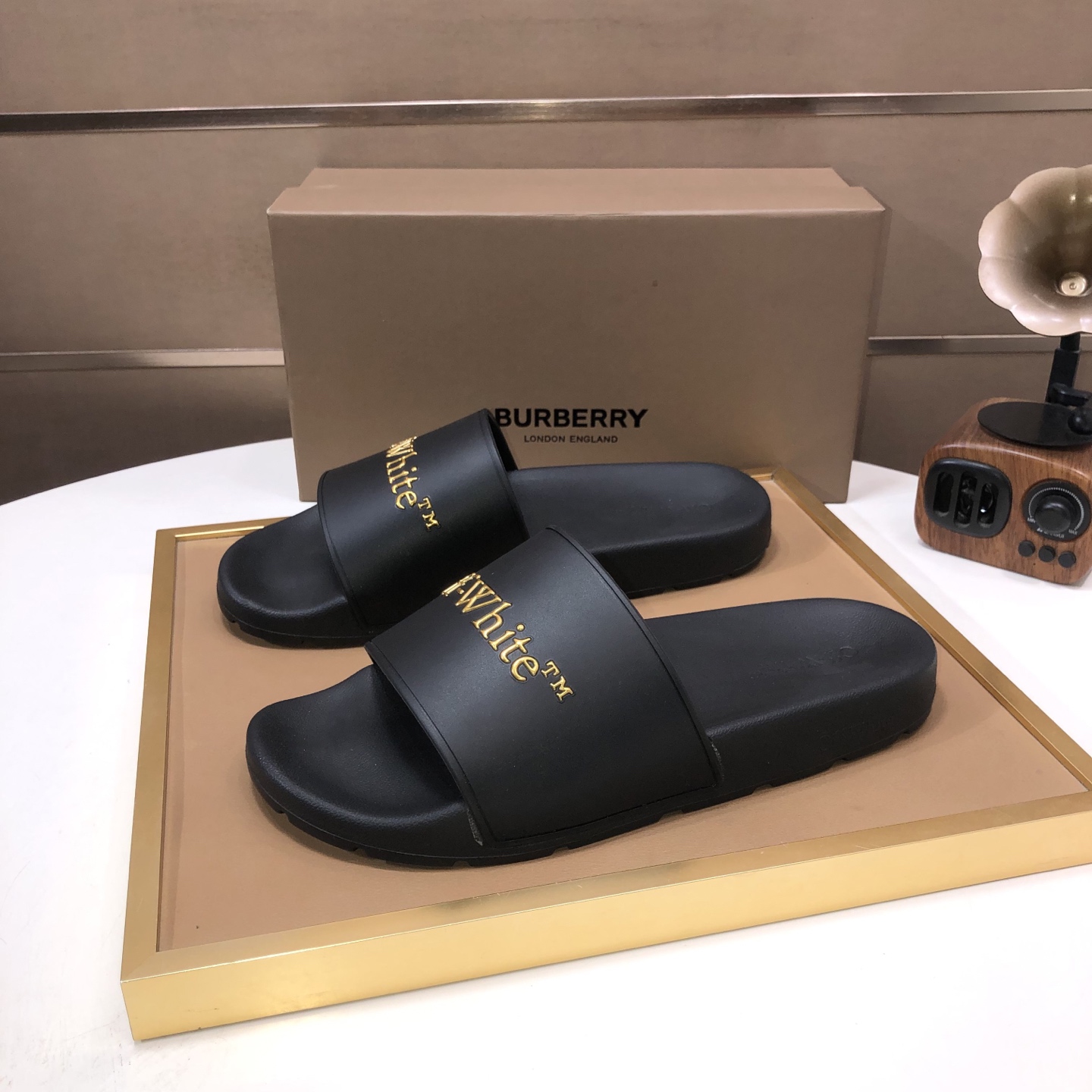 lote de fábrica [off-white] zapatillas originales una a una réplica despiadada bienes de alta calida