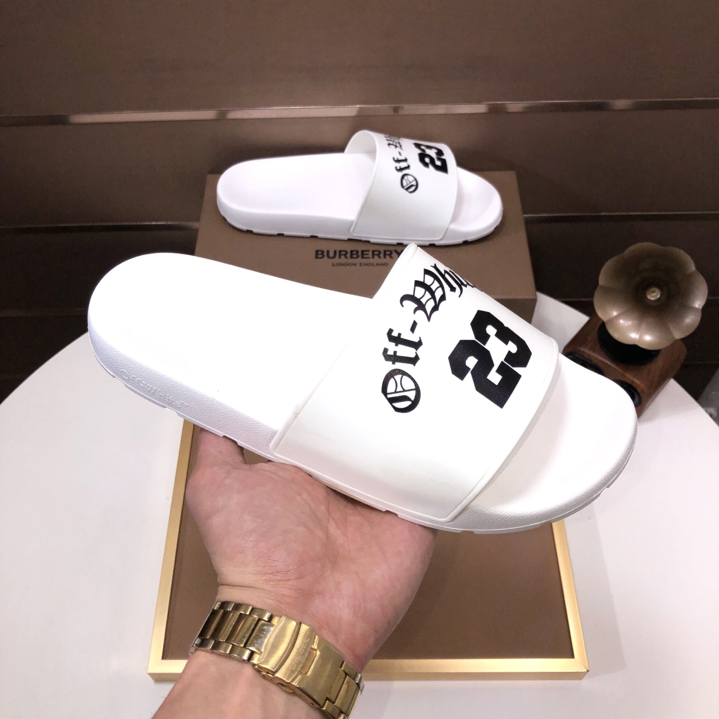 lote de fábrica [off-white] zapatillas originales una a una réplica despiadada bienes de alta calida