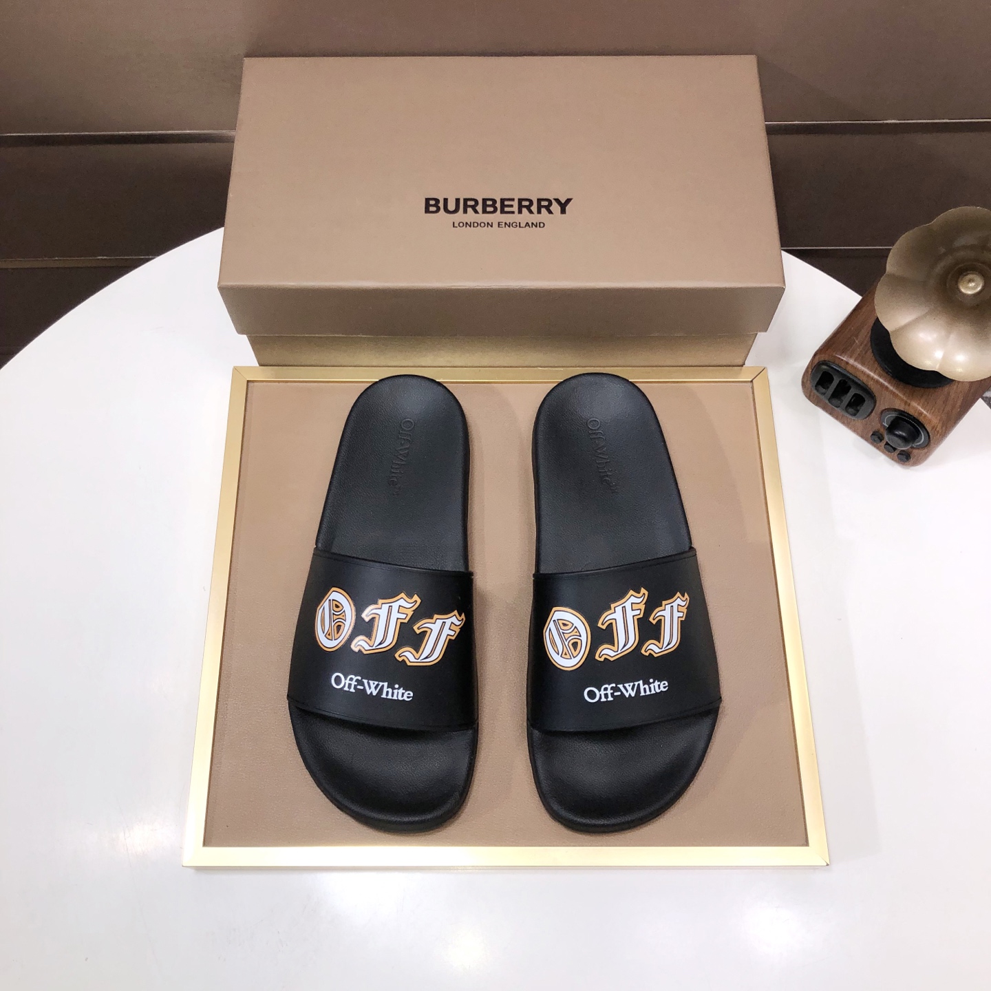 lote de fábrica [off-white] zapatillas originales una a una réplica despiadada bienes de alta calida
