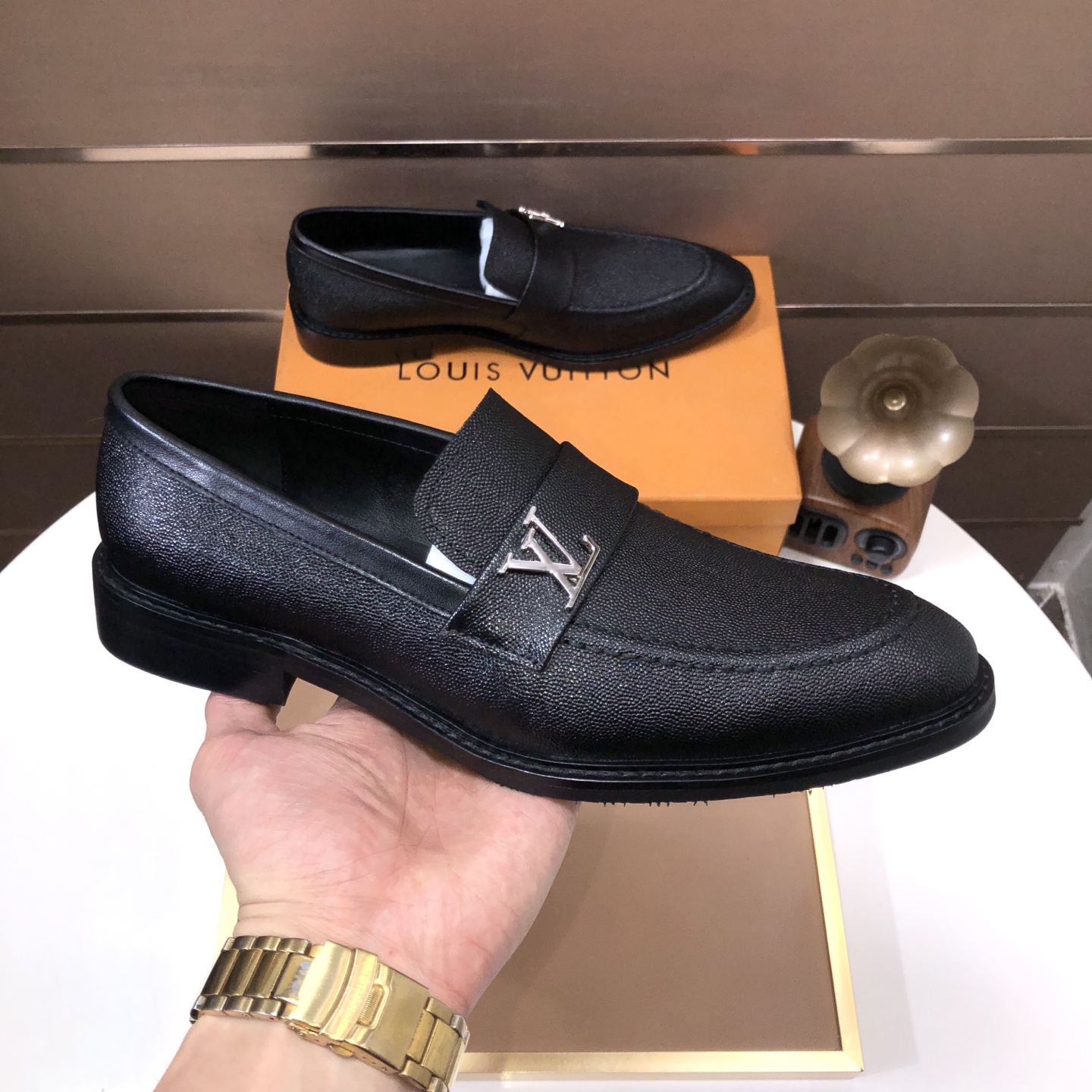 Louis Vuitton Men's Formal Loafers - Premium Leather, Exceptional Comfort 6 i1745429936686 7717 0 4