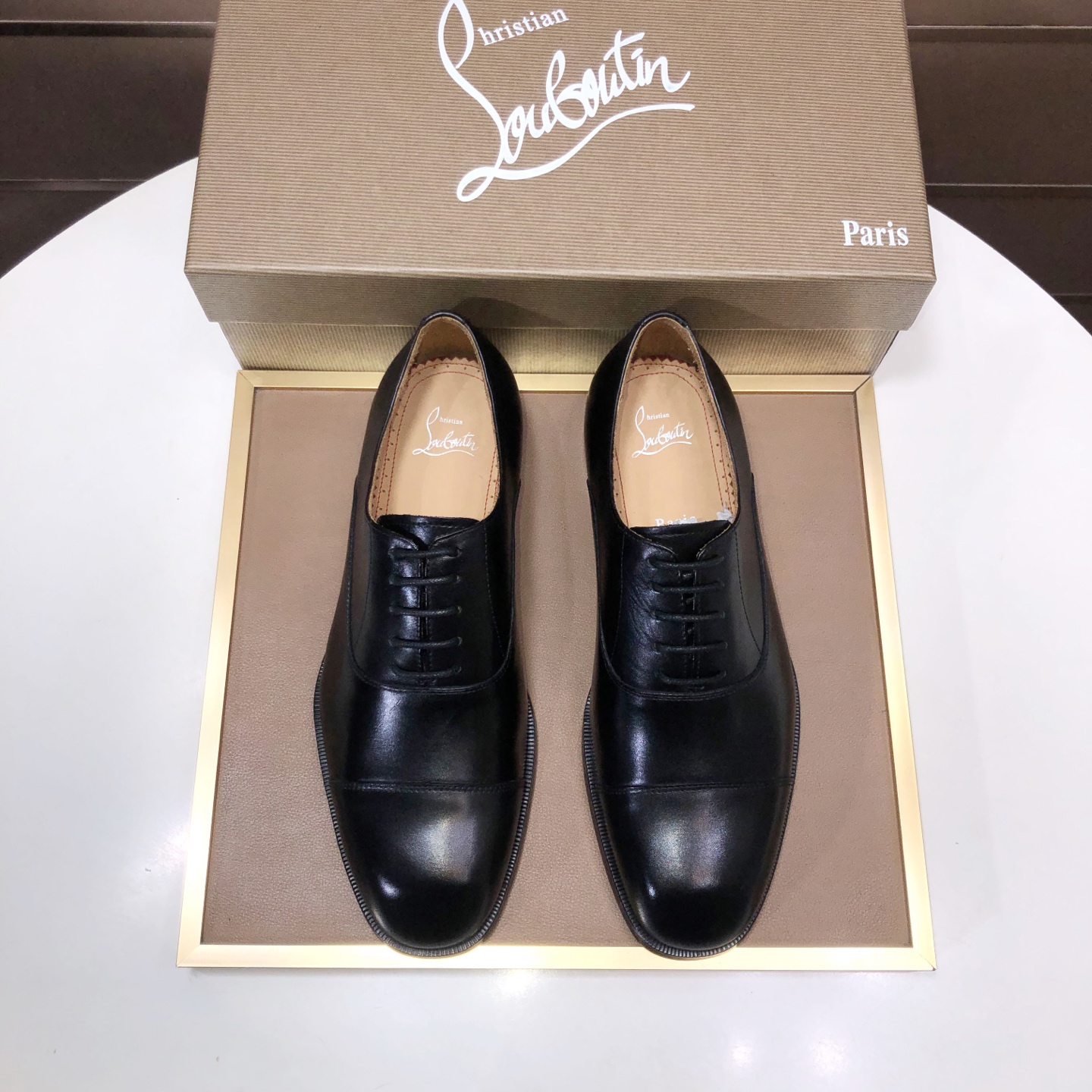 Christian Louboutin（cl男） Style Leather Men's Shoes Lookbook Reference image 1