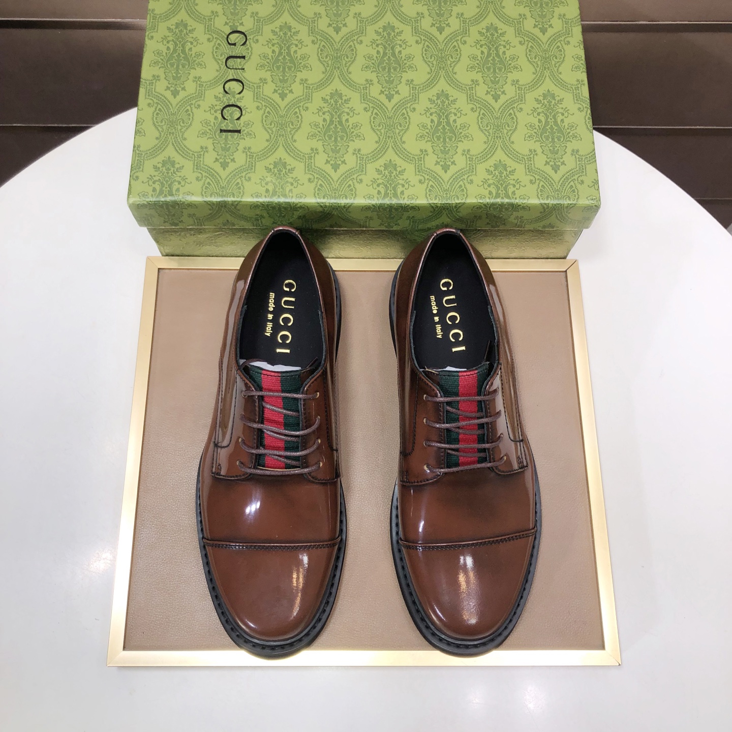 💰 ( ) 🍀Gucci*—— 38-44 Novità Scarpe in pelle