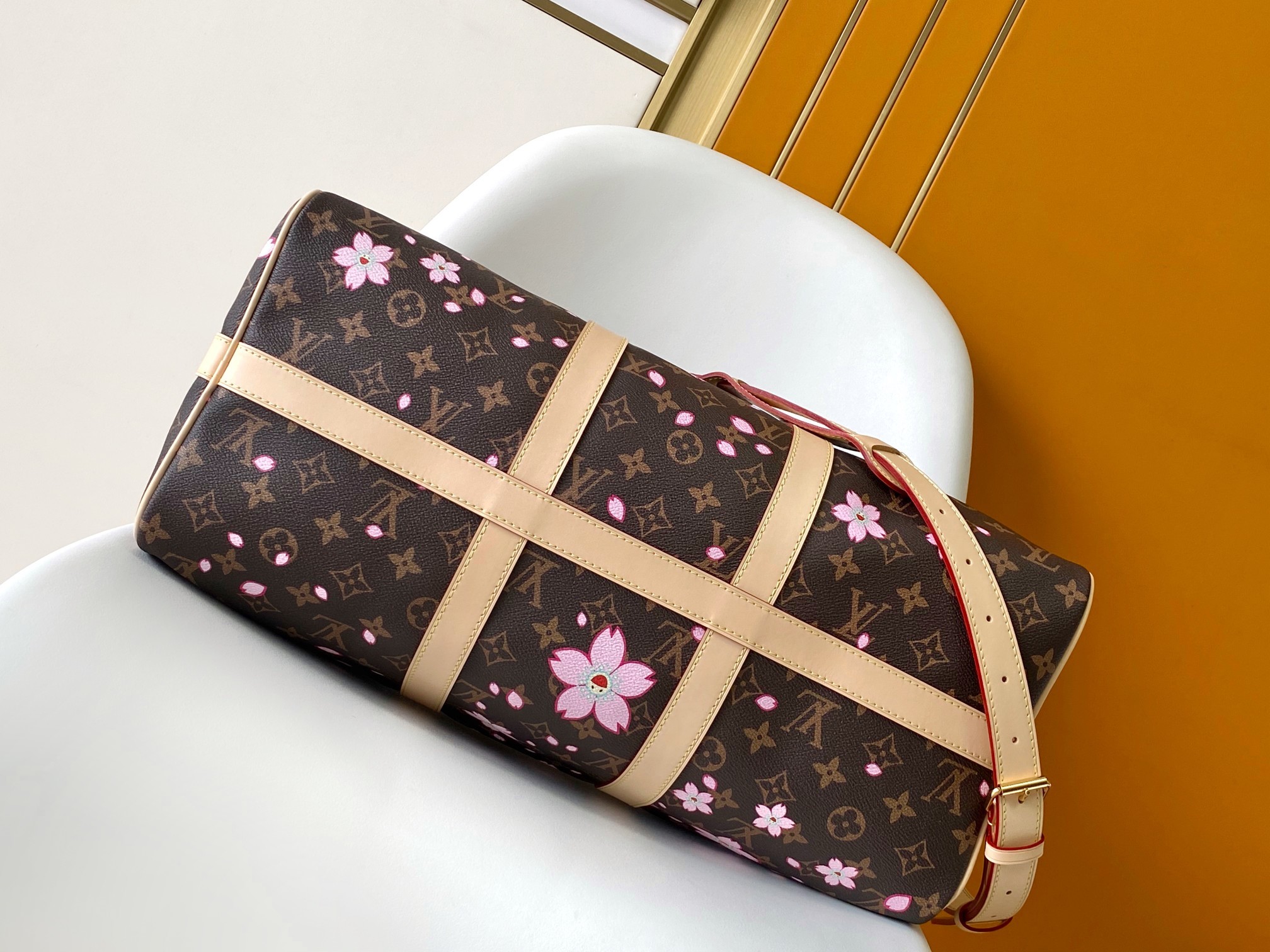 M13752 163C变码芯片 本款 Keepall Bandoulière 45 旅行袋取材经典 M