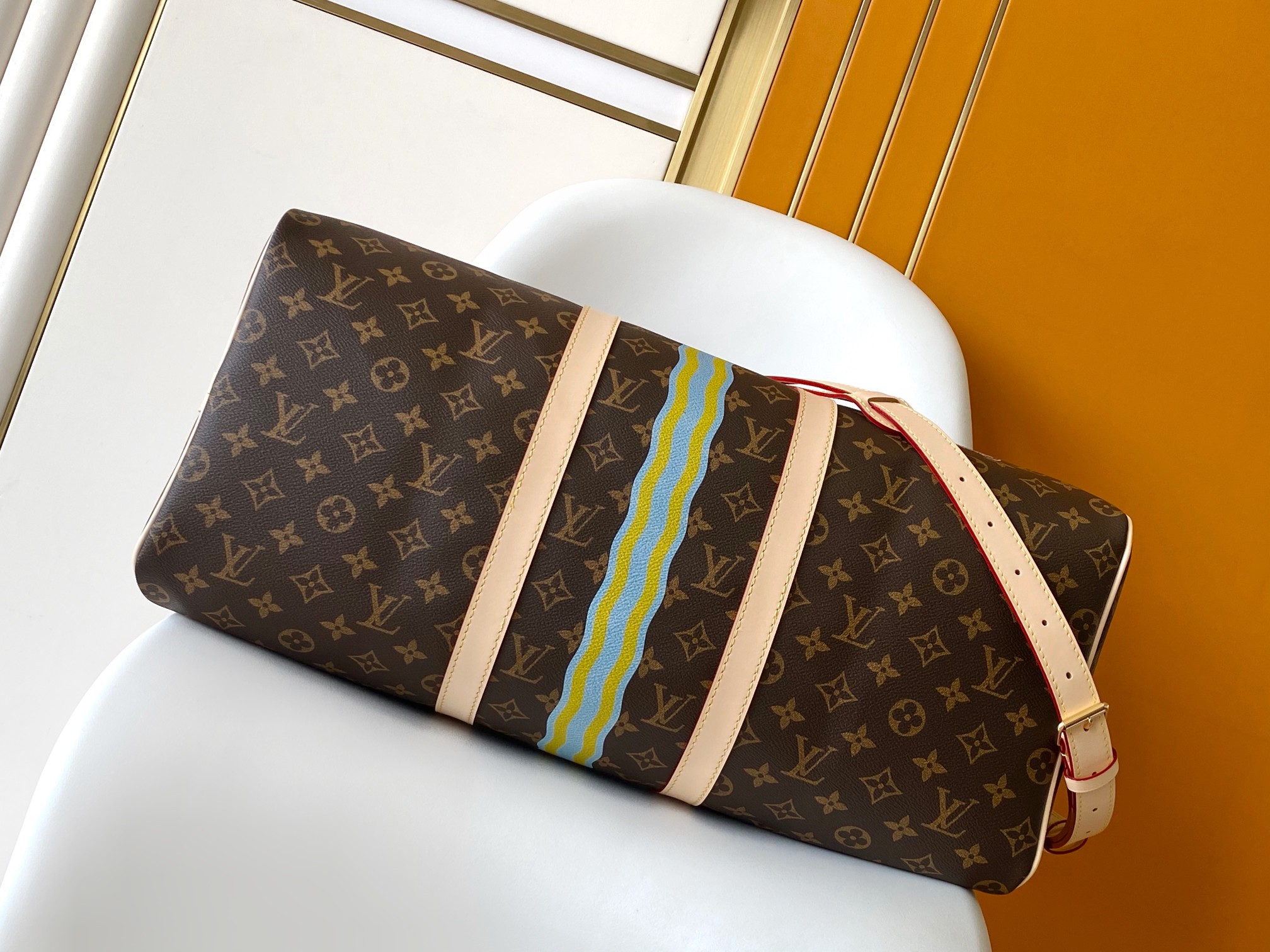 Louis Vuitton Keepall Bandoulière 50 Monogram Canvas Travel Bag 5 a1750874118796 1280