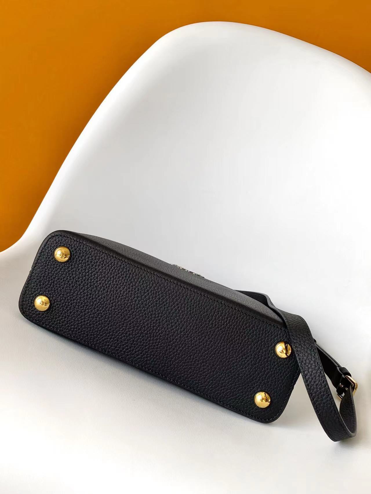 N85515白色 N85514黑色 特级原厂 动态163 2024 夏季款 Capucines 迷你手袋