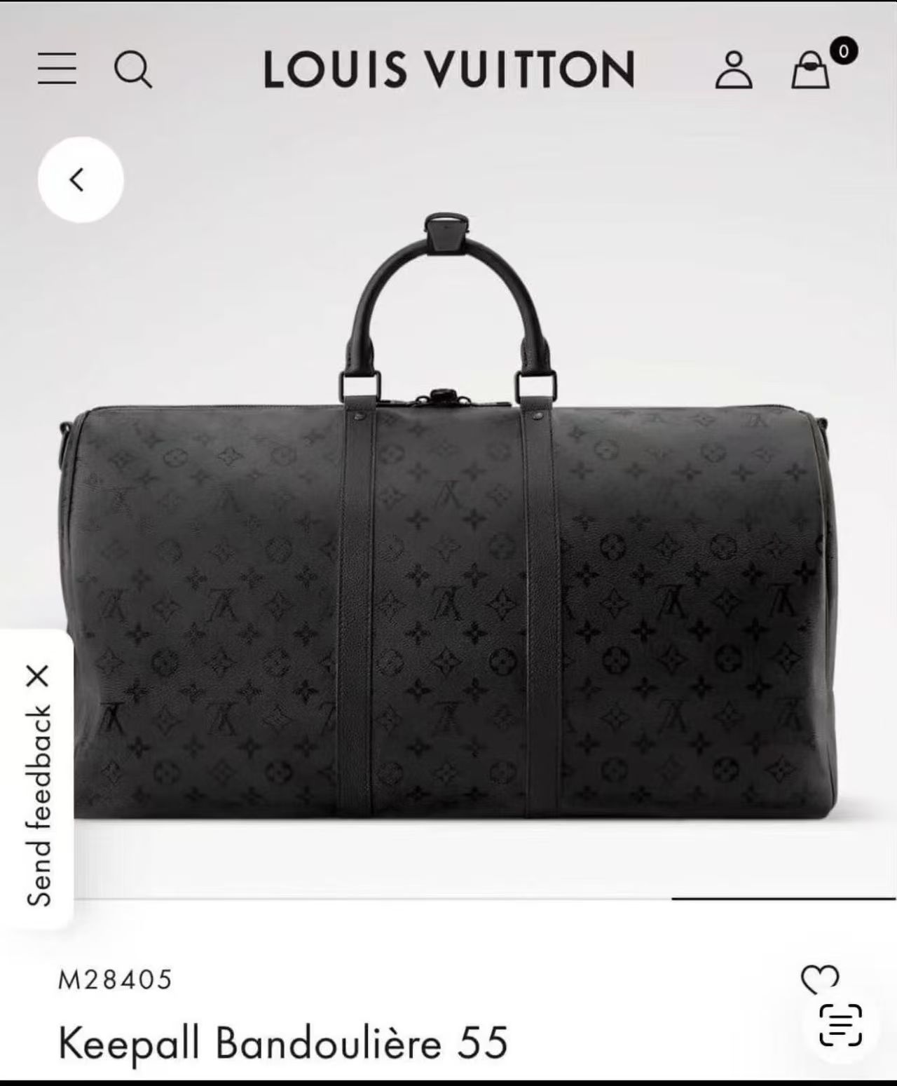 M28405 negro gris talla grande 55CM llega P