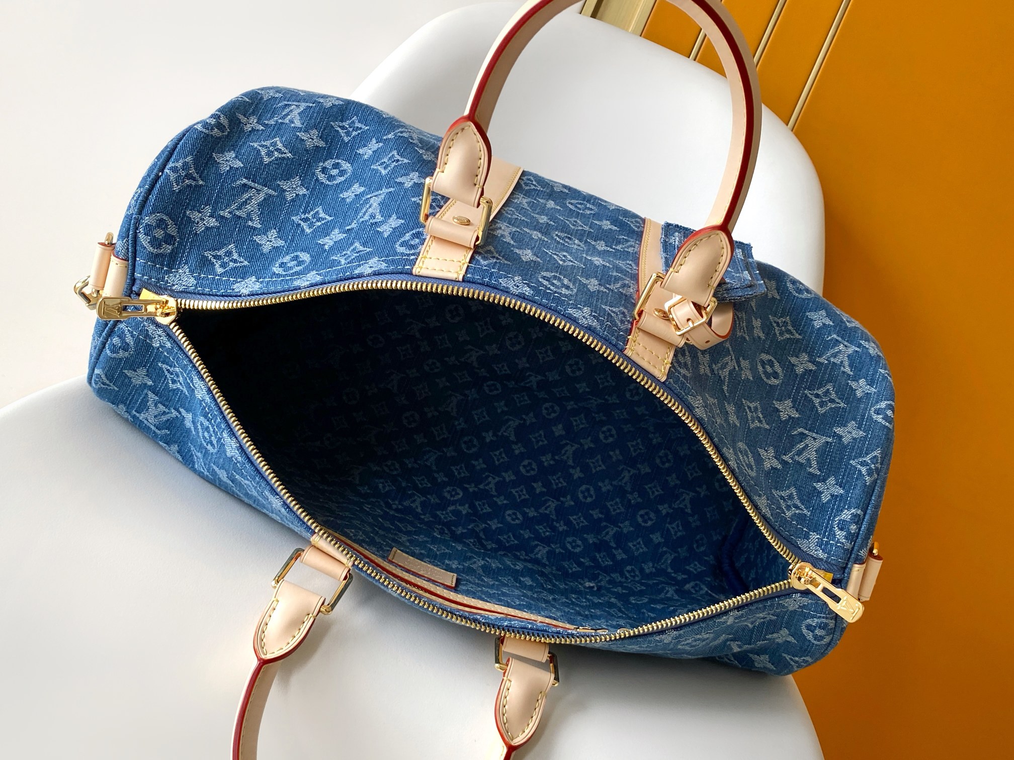 Louis Vuitton M27943蓝色牛仔 163c01动态芯片本款