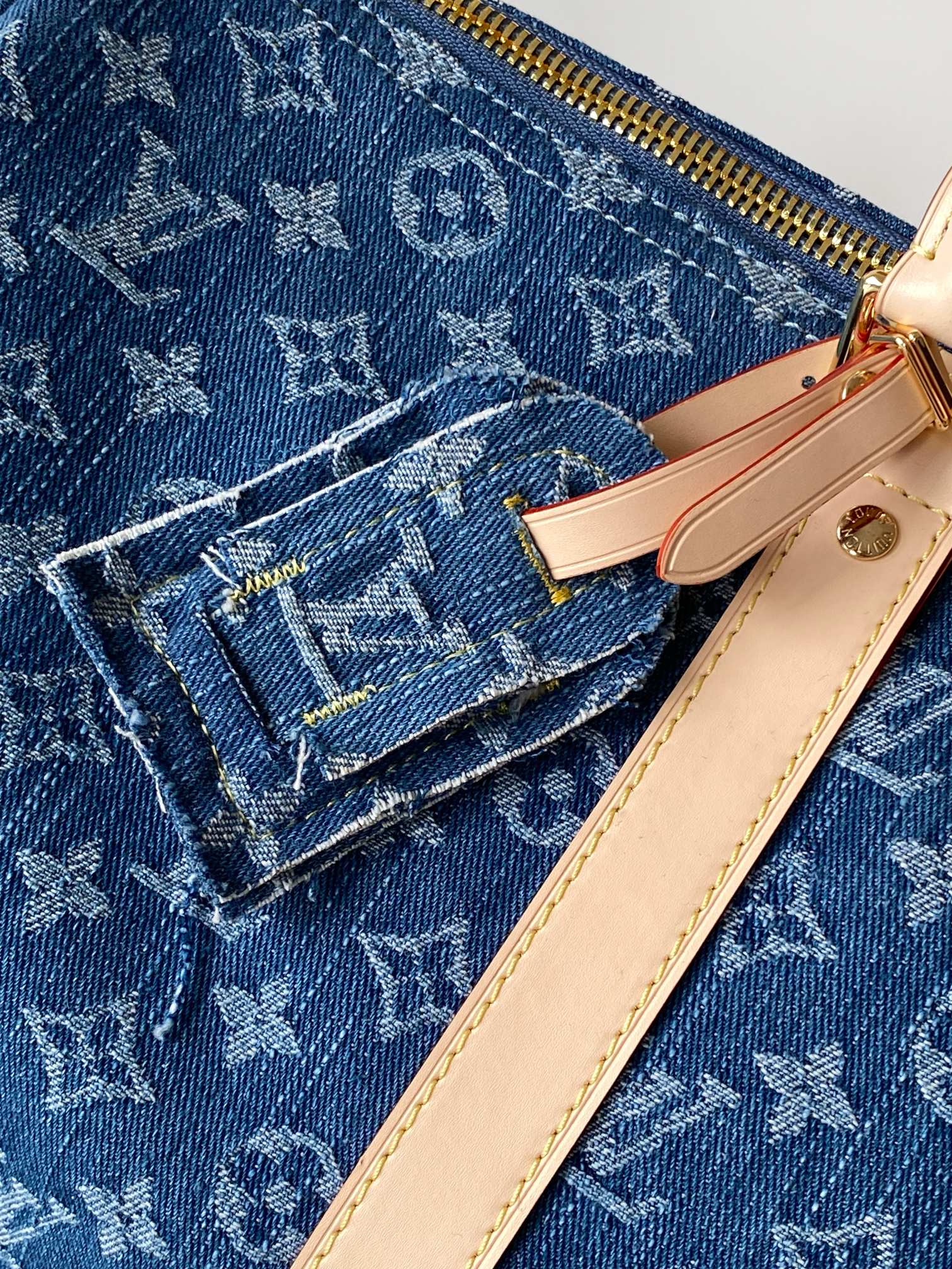 Louis Vuitton M27943蓝色牛仔 163c01动态芯片本款