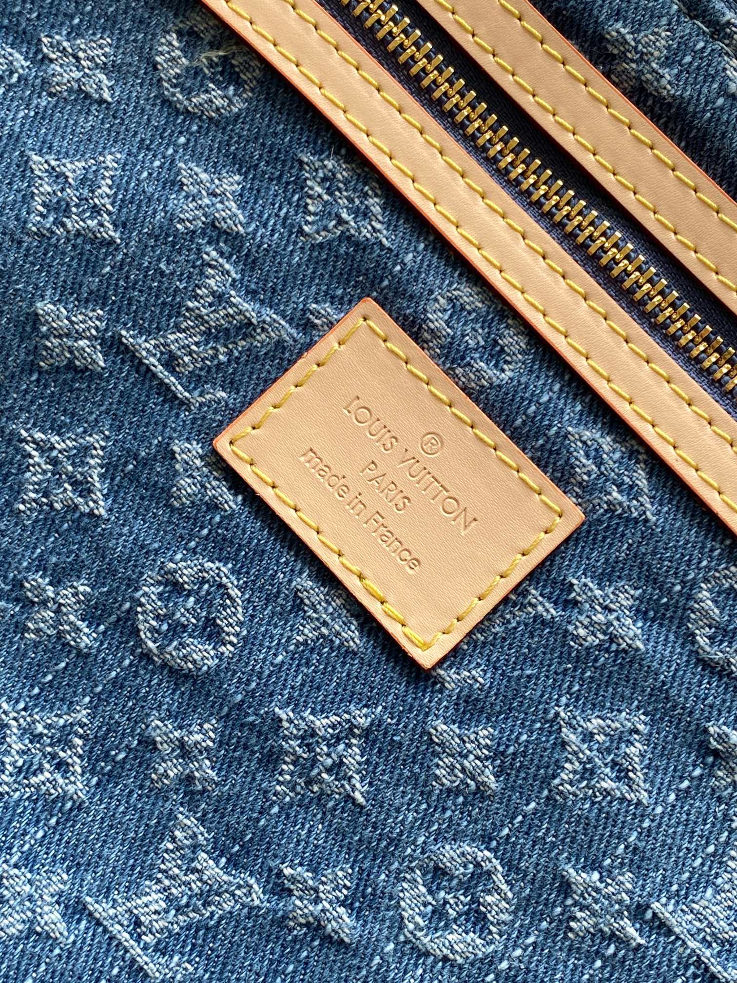 Louis Vuitton M27943蓝色牛仔 163c01动态芯片本款