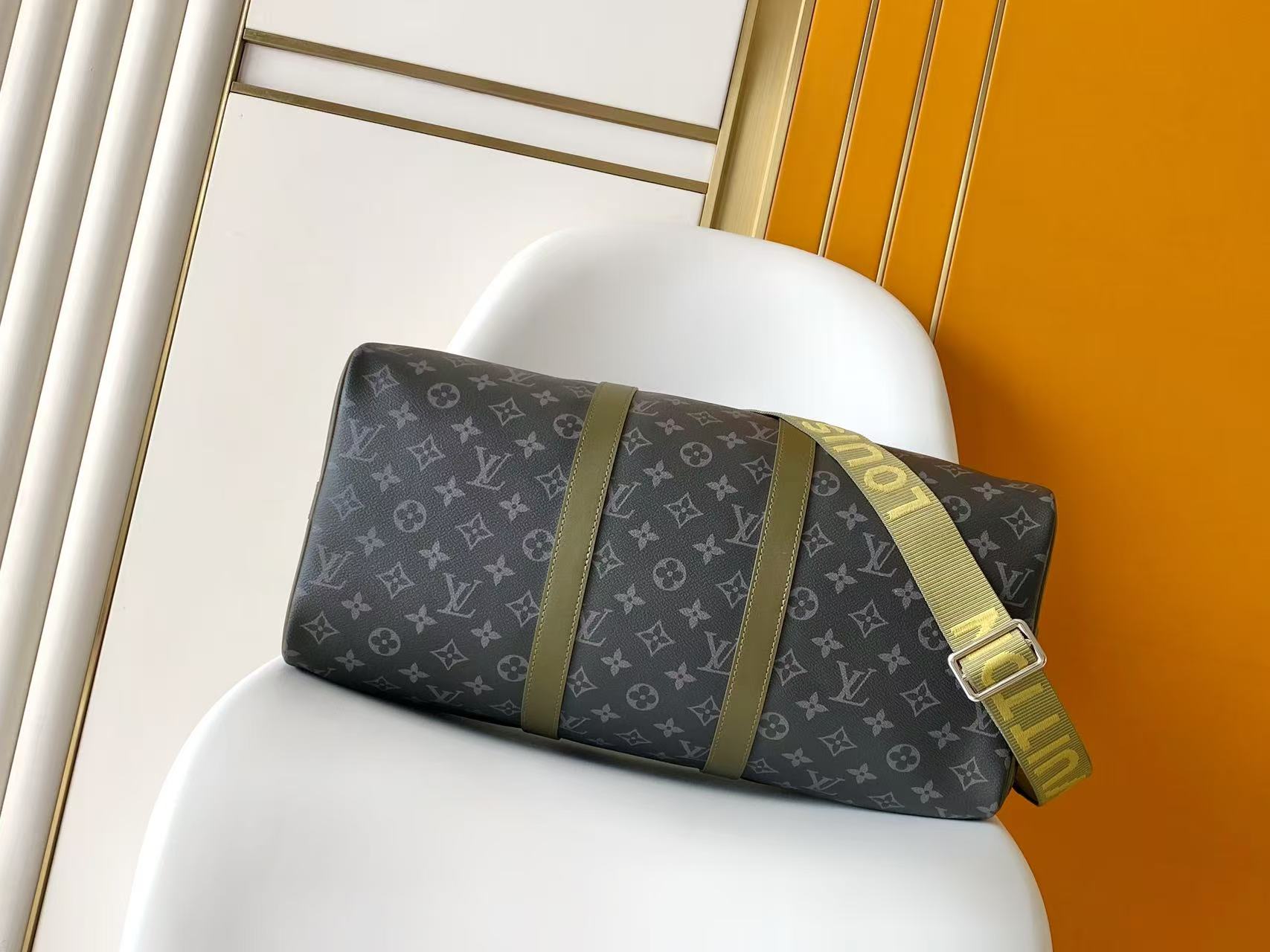 Keepall Bandoulière 50 Monogram Eclipse travel duf