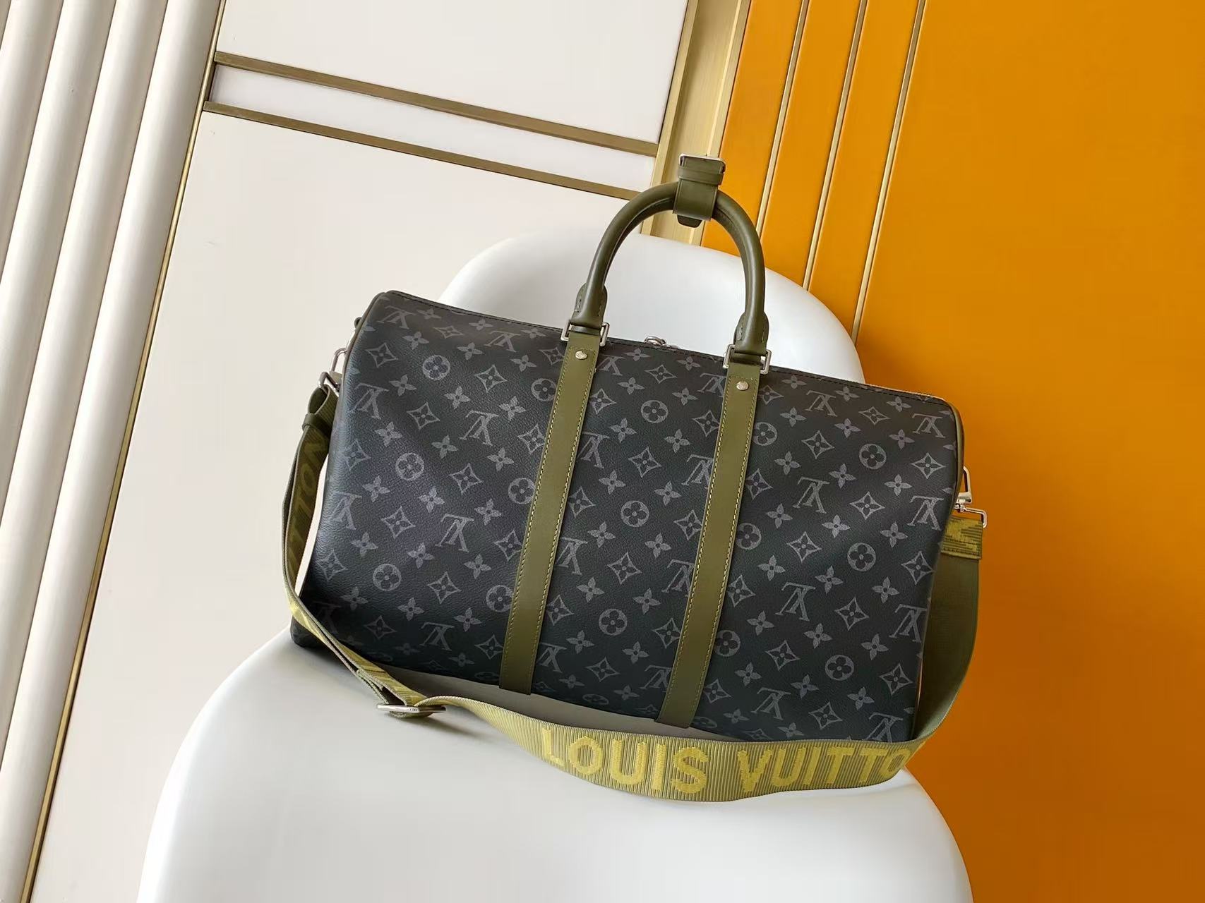 Keepall Bandoulière 50 Monogram Eclipse travel duf