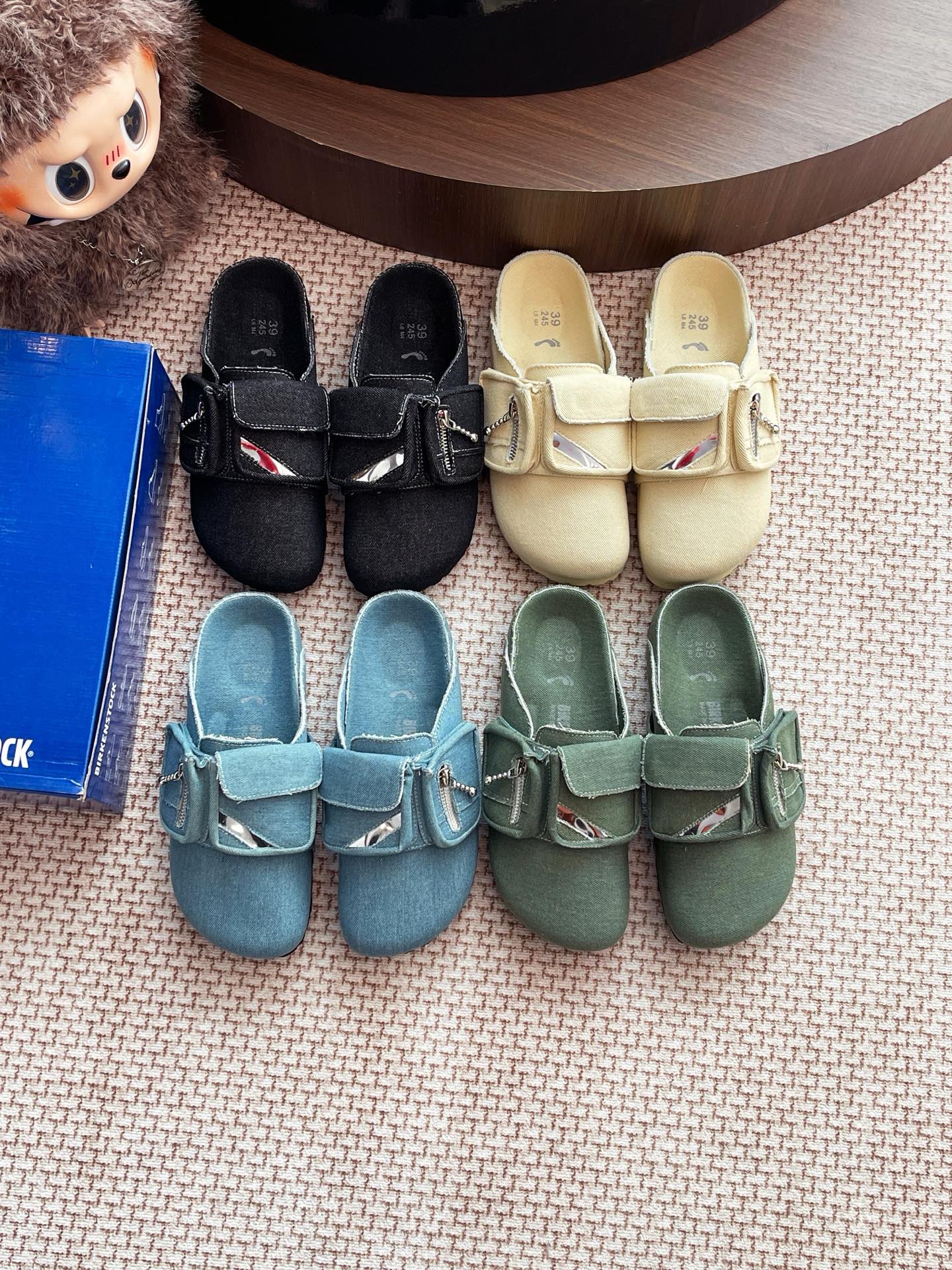 NO:257100,Combination picture: Only make original color matching, half drag19860909组合图 只做原版配色,半拖,Women's Shoes