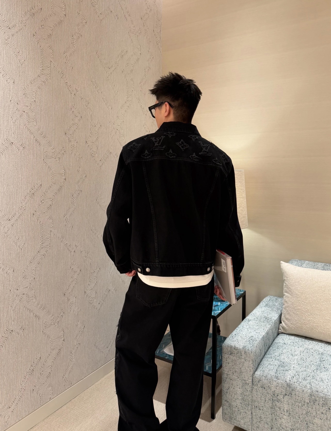 ✅男女可穿 模特效果图
✅只有好的版型才有这个效果