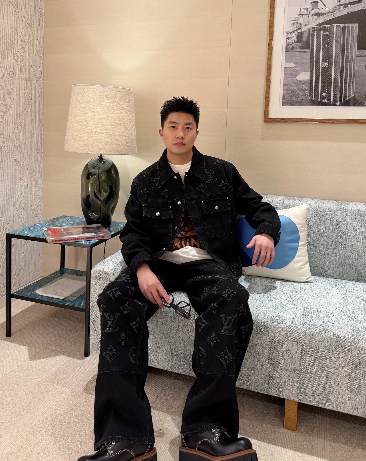 ✅男女可穿 模特效果图
✅只有好的版型才有这个效果