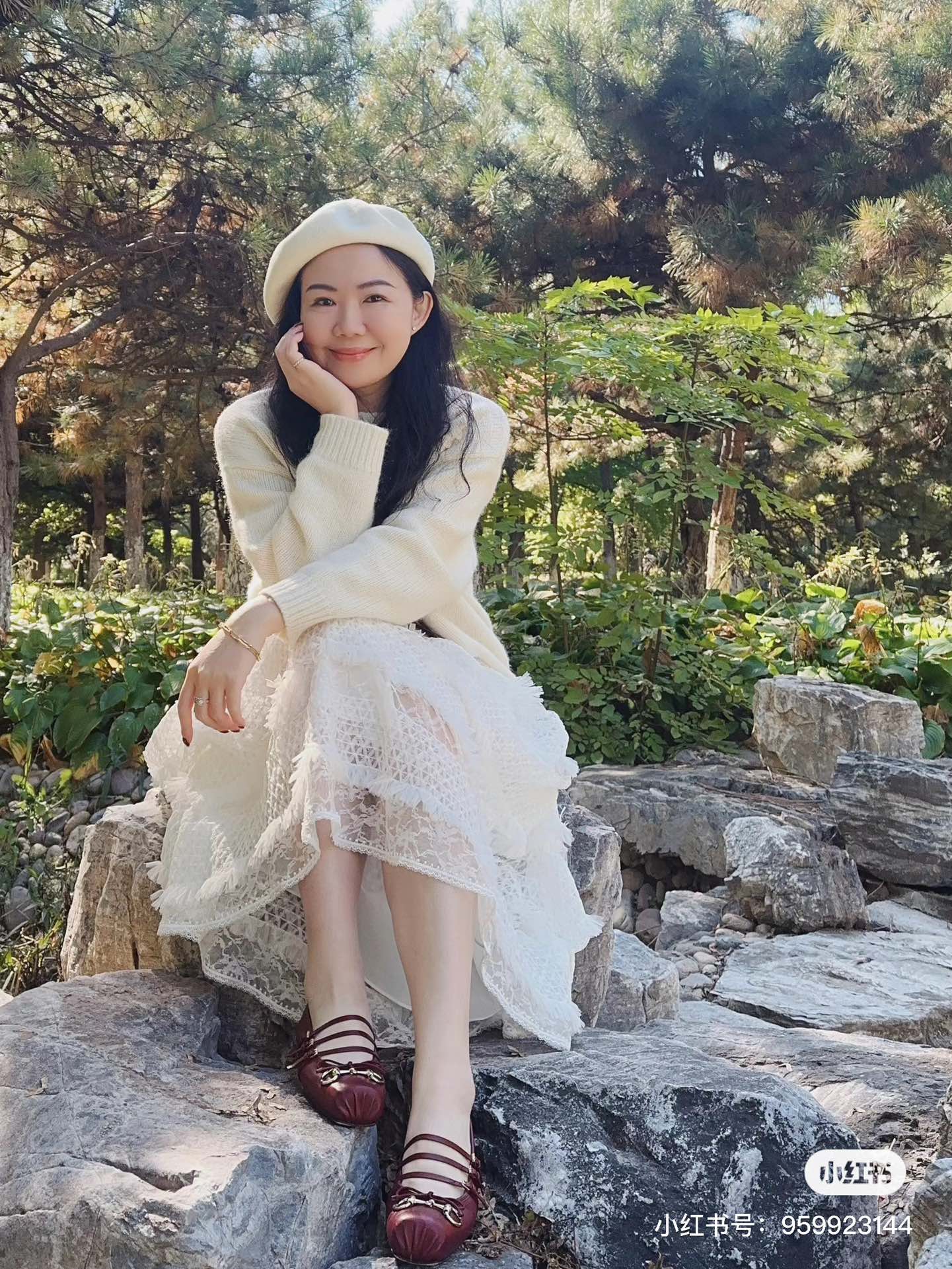 NO:670075,Xiaohongshu internet celebrity outfit sharing, ballet shoes19860909小红书网红穿搭分享,芭蕾舞鞋,Women's Shoes