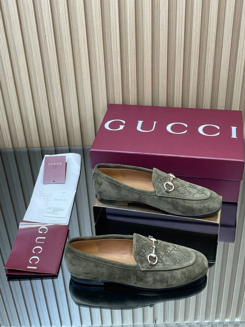 Gucci Jordaan Leather Loafers, GG Embossed Slip-Ons, Elegant Women's Shoes 1 Gucci Jordaan Leather Loafers, GG Embossed Slip-Ons, Elegant Women's Shoes