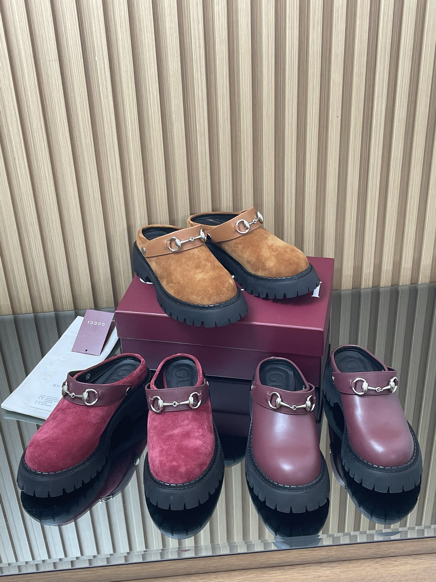 NO:465435,Guqi early autumn mules shoes all new Guqi, half-drag19860909古奇早秋穆勒鞋全系新品古奇,半拖,Women's Shoes