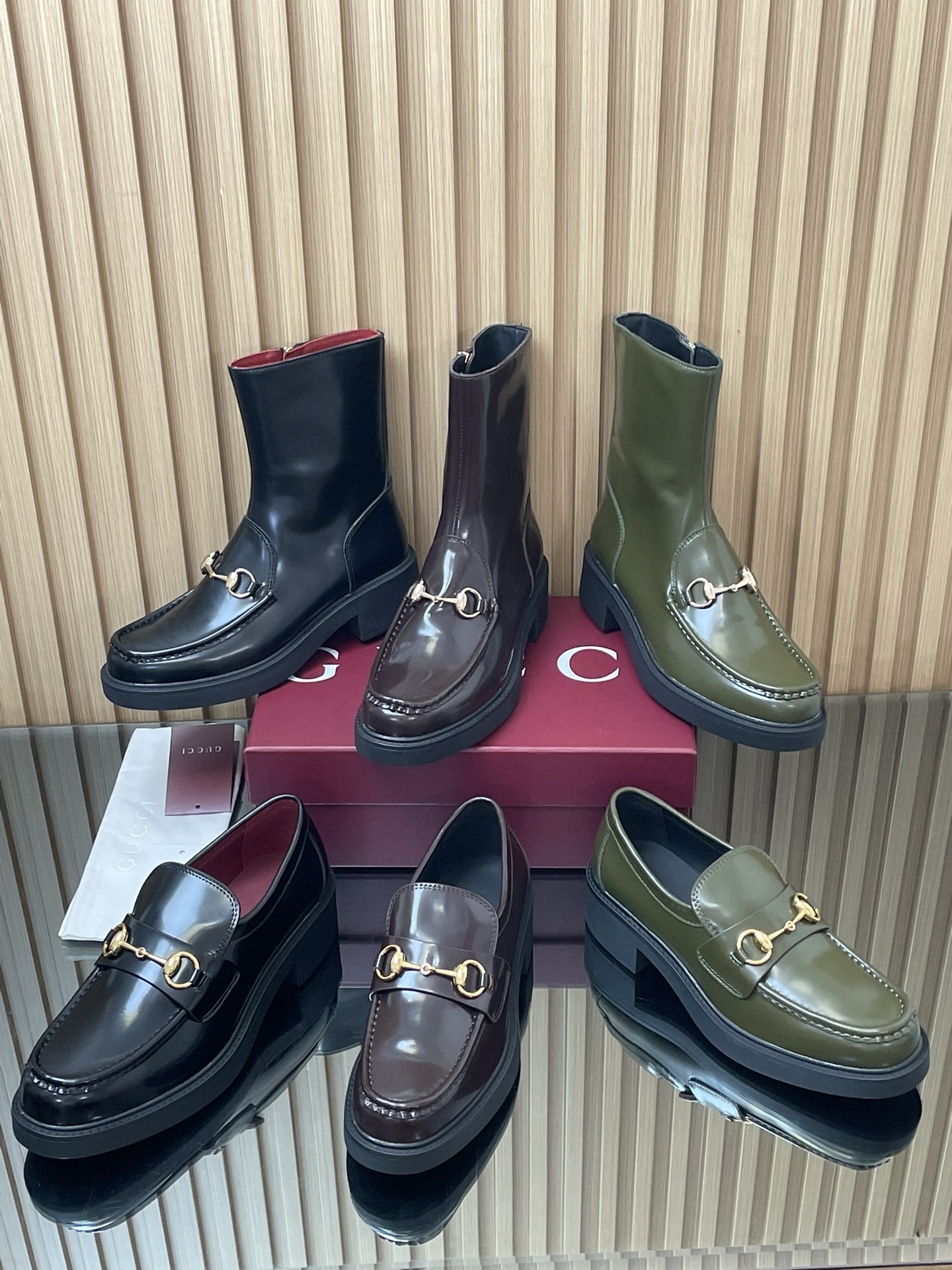 NO:465385,Guqi's new autumn and winter products are new, and the purchasing agent level is largely supplied, boots, loafers, boots19860909古奇秋冬新品尚新 代购级别大量供应,靴子乐福鞋,loafers,boots,Women's Shoes
