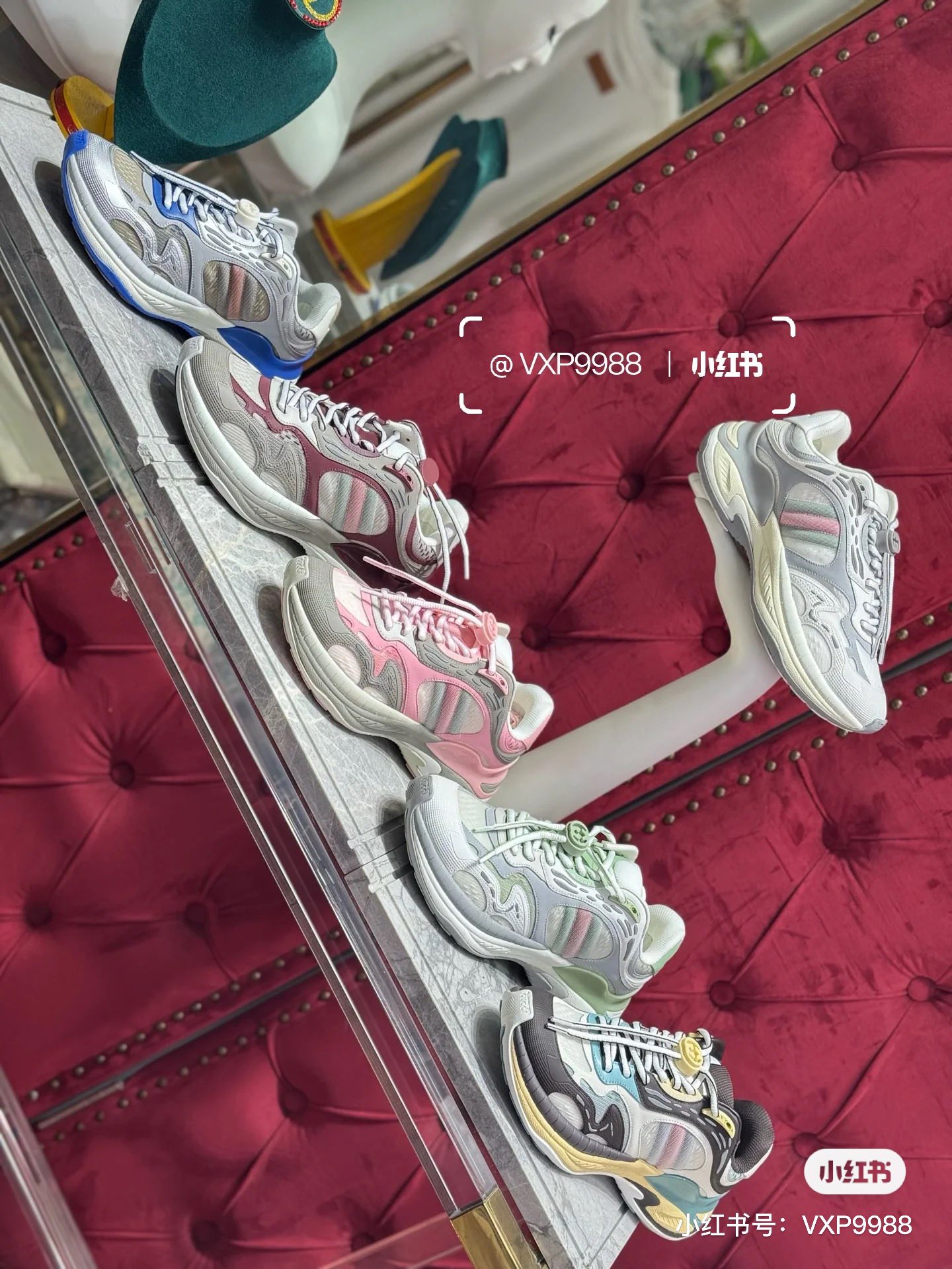 NO:546589,Counter display, daddy shoes19860909专柜展示,老爹鞋,Women's Shoes