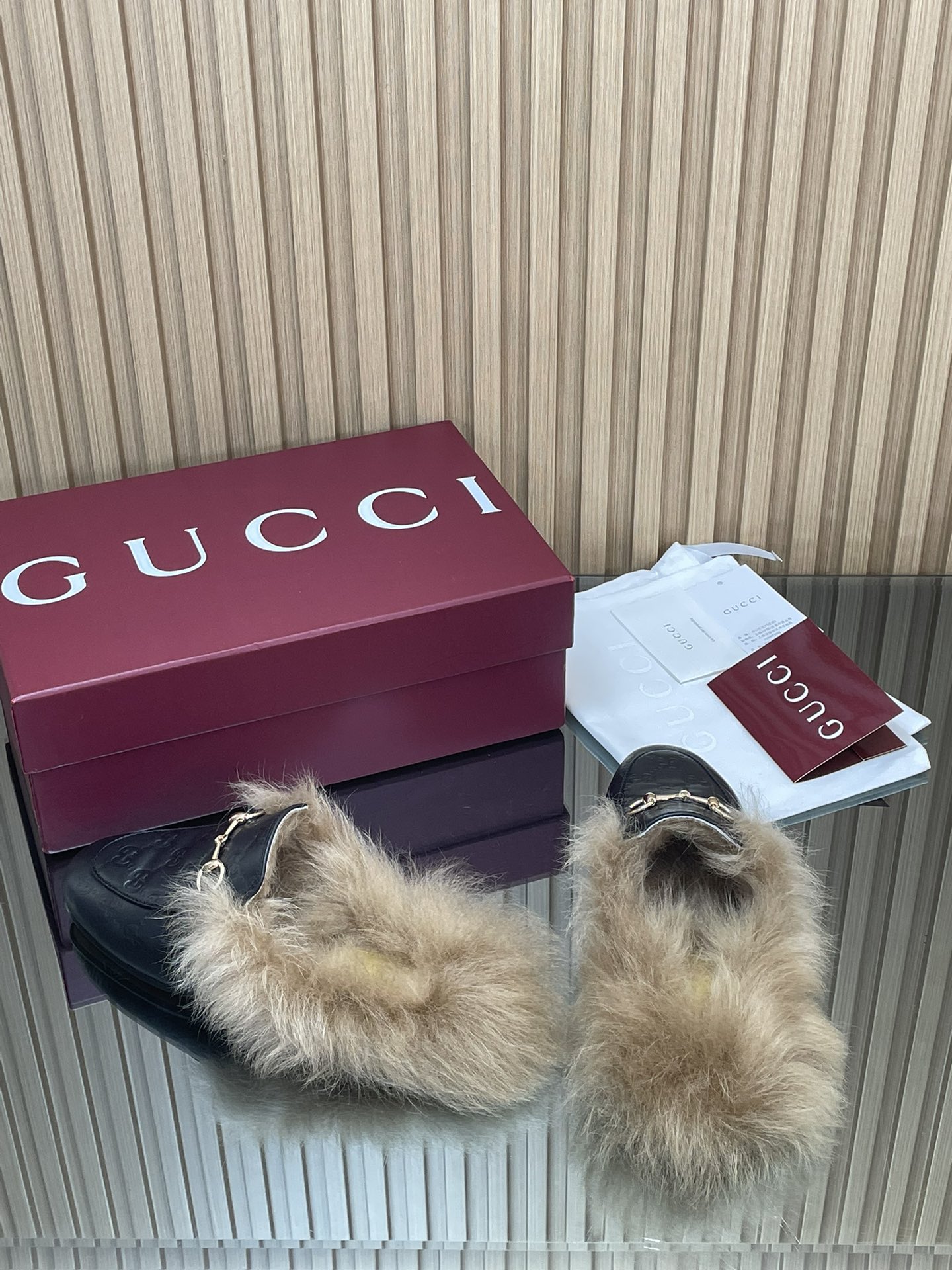 Gucci Jordaan GG Embossed Leather Mules with Horsebit Detail 7 i1759067043 8147 2