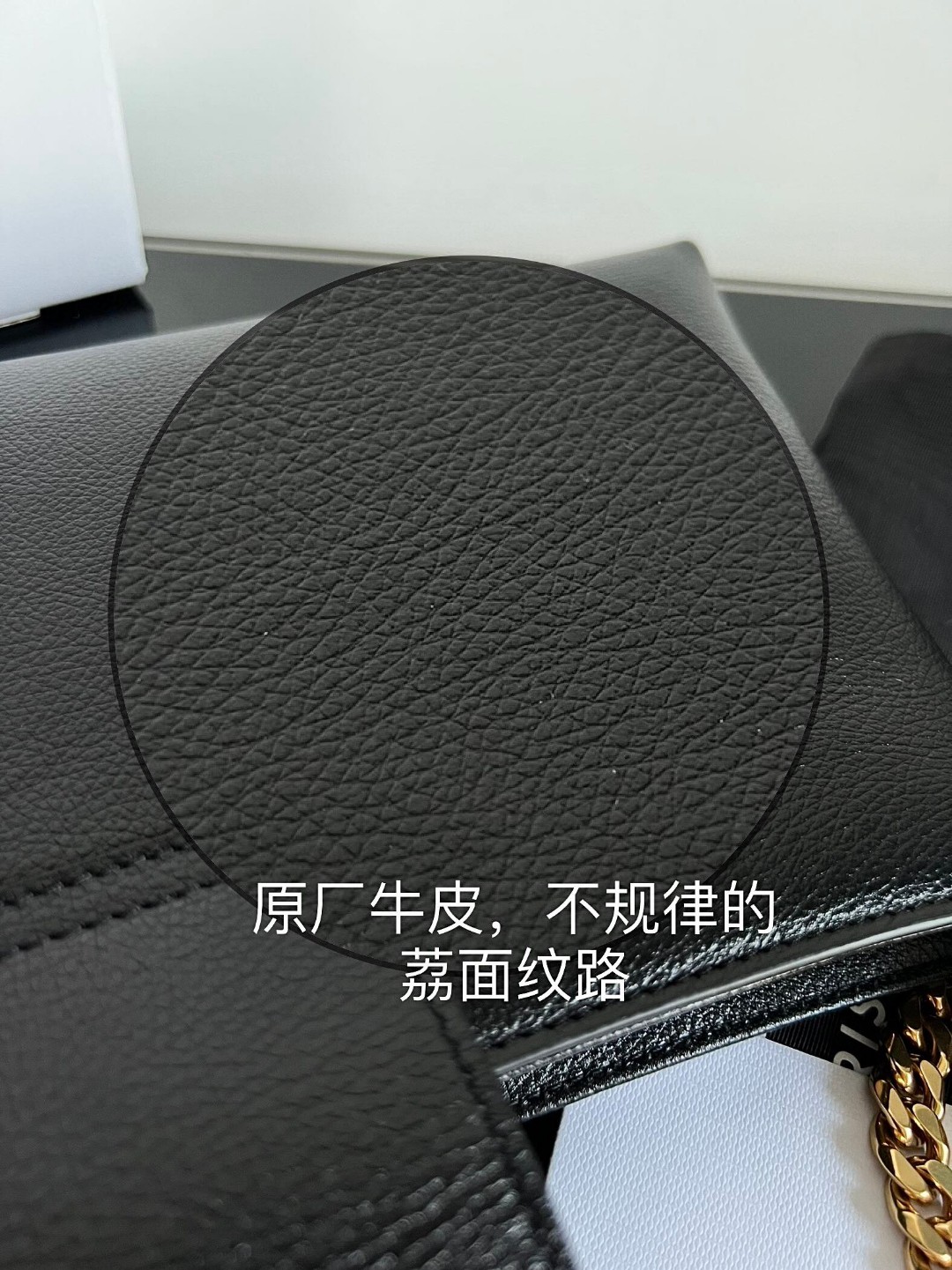 私渠版/配全套豪华包装CELINEWILTERNTRIOMPHESOFT凯旋门光滑牛皮革手包原厂皮全钢五