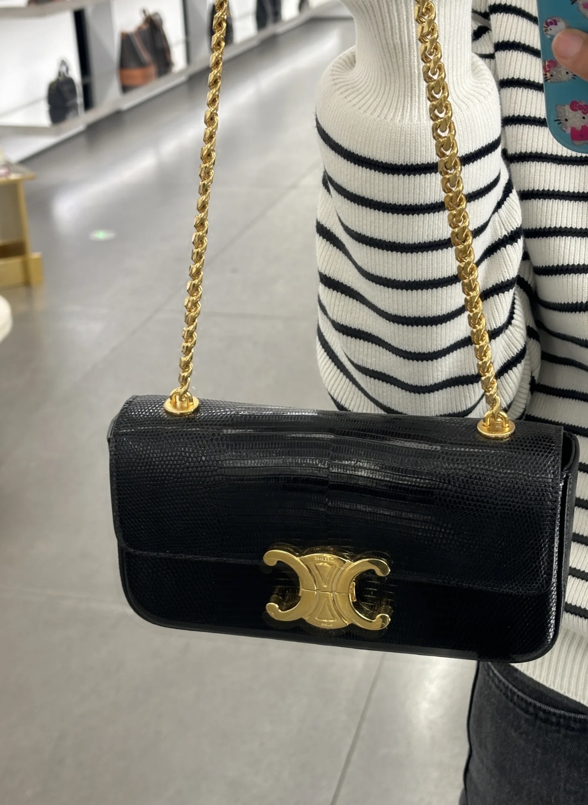Celine Sophistication without filters ~ armpit bag