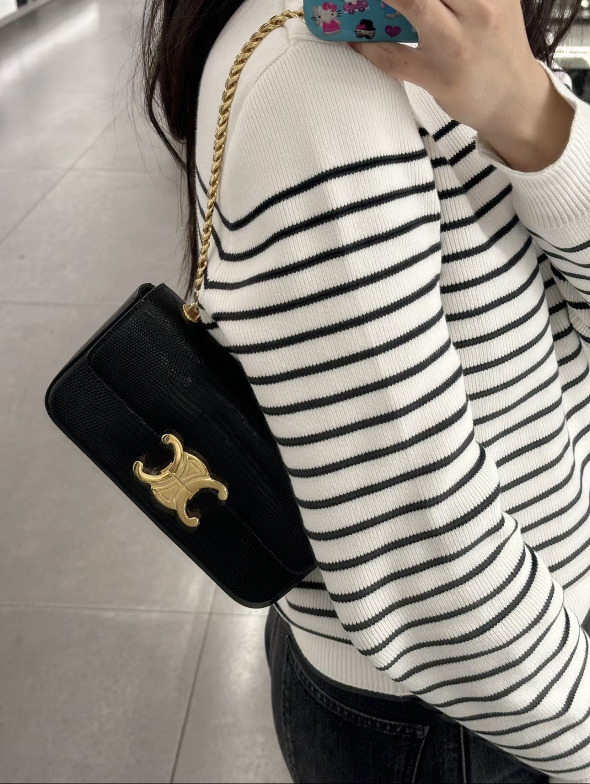 Celine Sophistication without filters ~ armpit bag