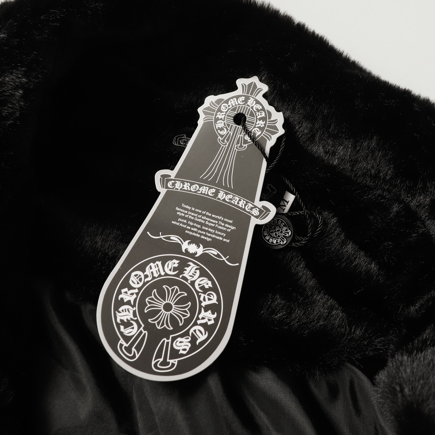 Chrome Hearts/克罗心25Fw免貂植绒外套