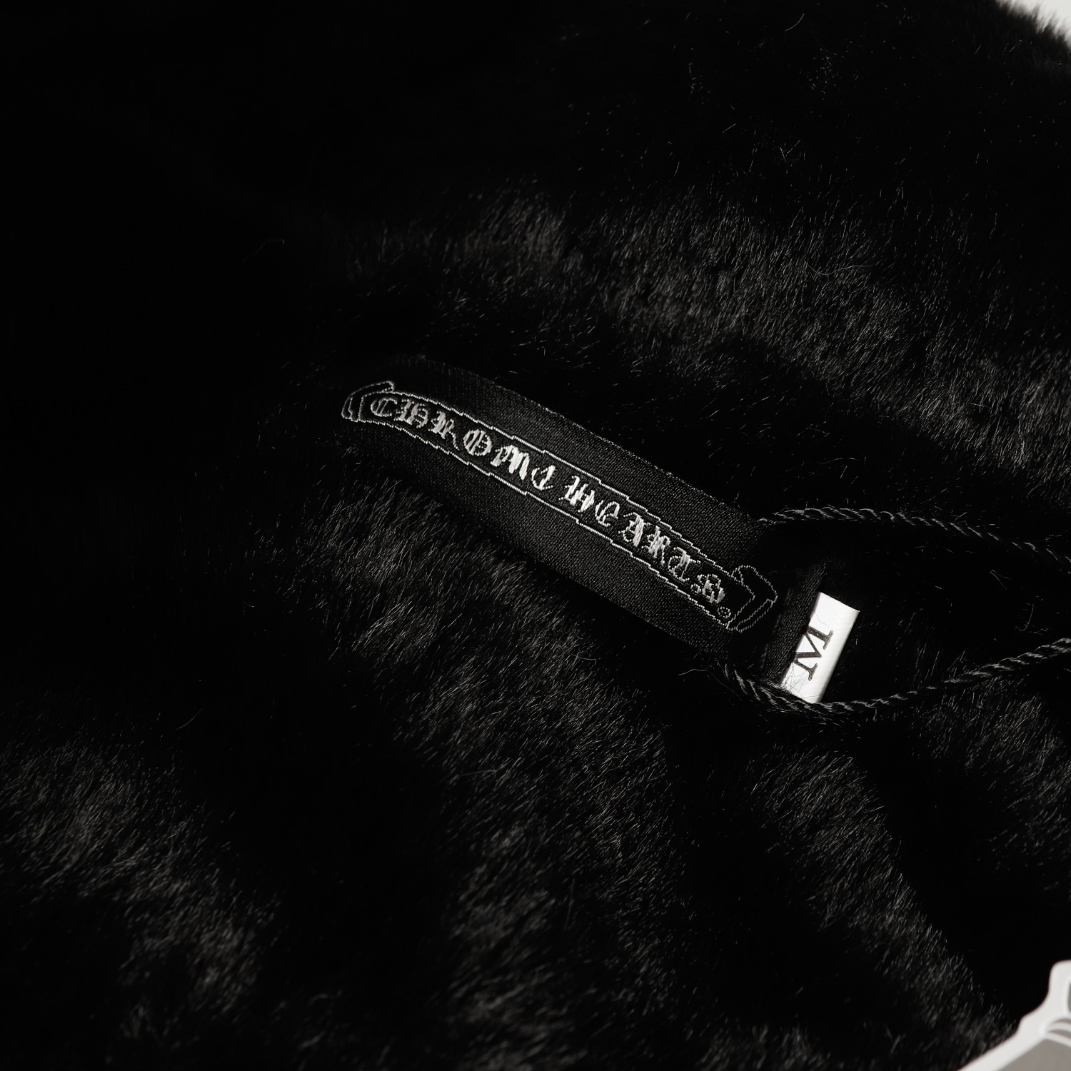 Chrome Hearts/克罗心25Fw免貂植绒外套