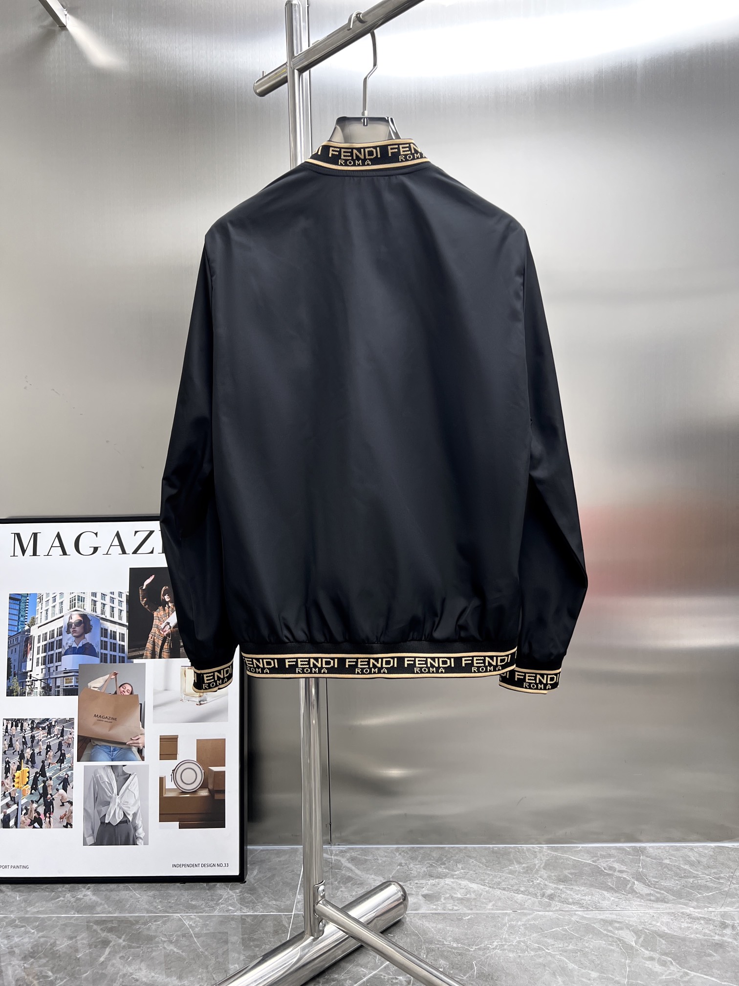 High-End Custom Fendi Baseball Jackets: Quality, Style, and Versatility - 图片 2