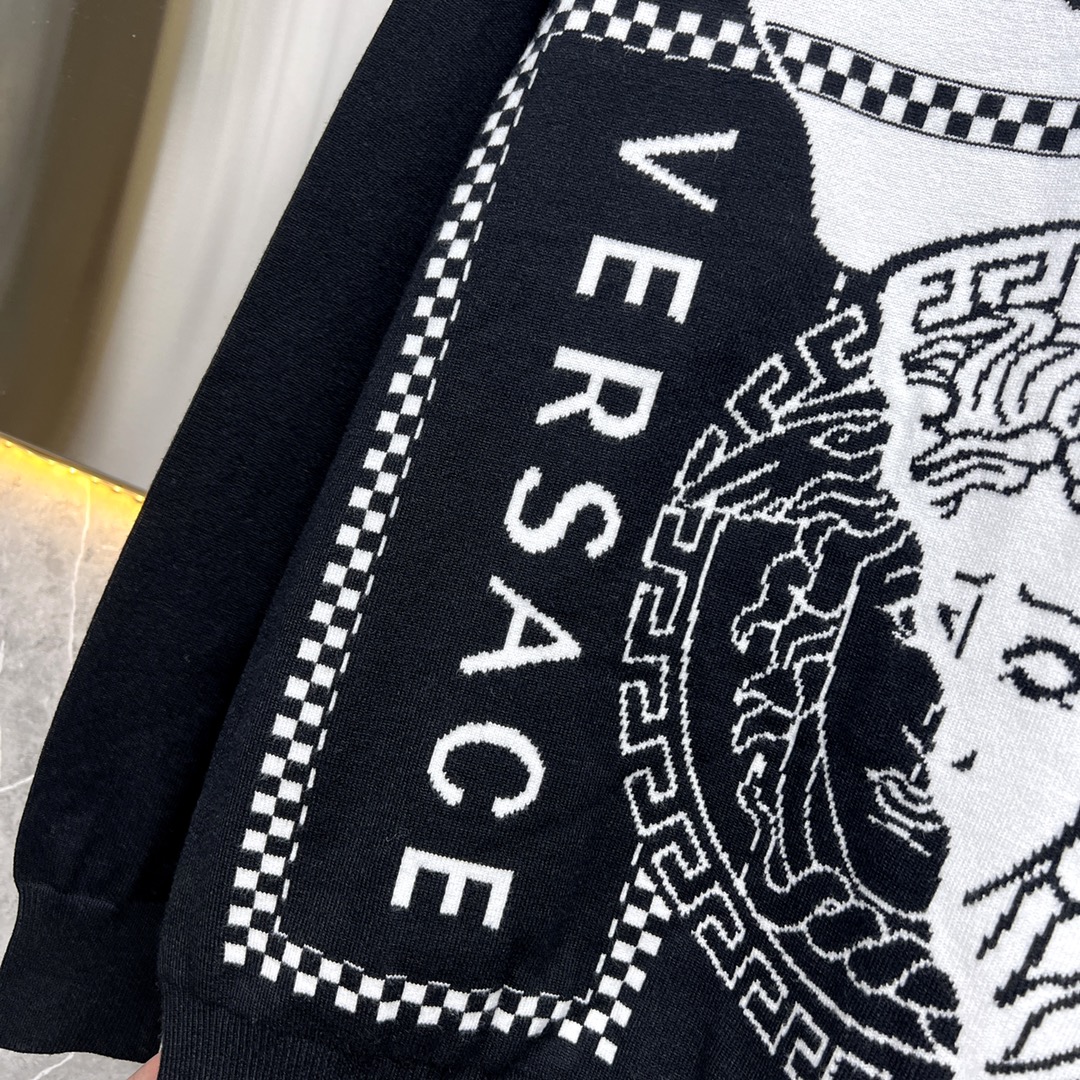 High-Quality Knitted Sweaters with Logo Signs, Durable and Versatile in Various Styles - 图片 6