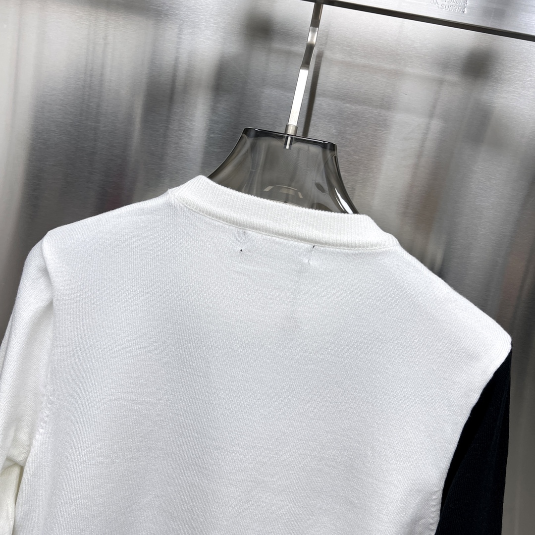 High-Quality Knitted Sweaters with Logo Signs, Durable and Versatile in Various Styles - 图片 9
