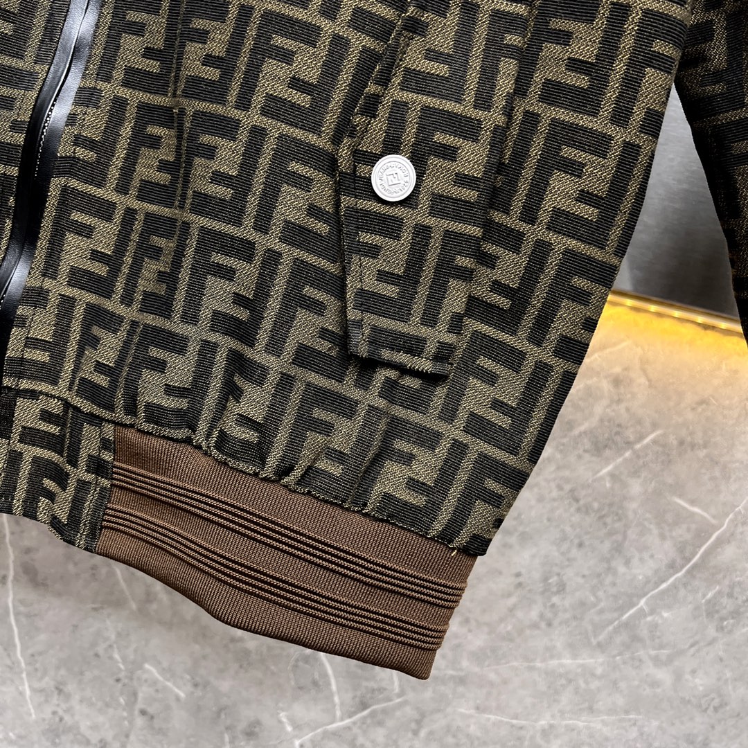 High-End Custom Fendi Jacket: Exceptional Quality and Style in Every Detail - 图片 8