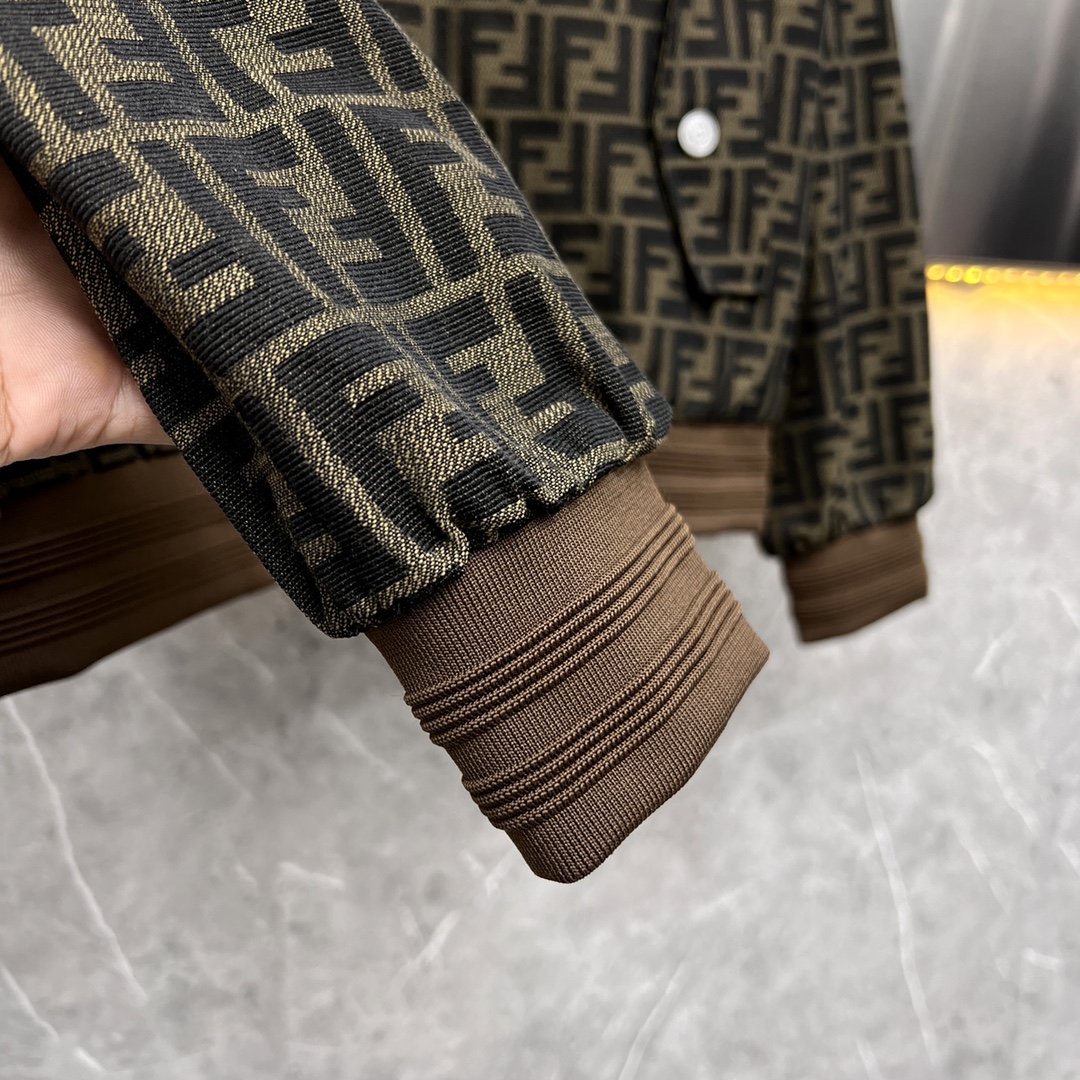 High-End Custom Fendi Jacket: Exceptional Quality and Style in Every Detail - 图片 9