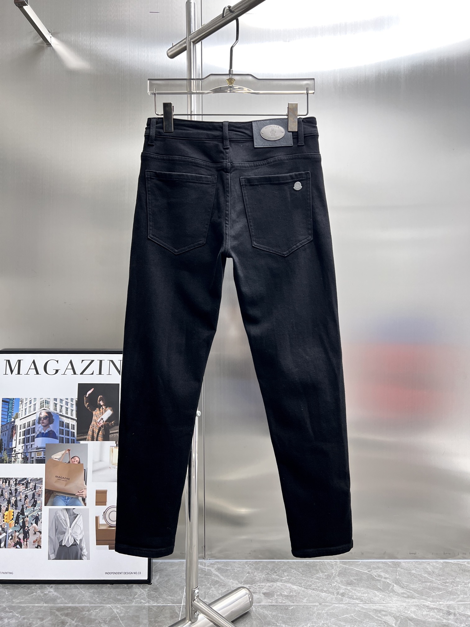 2024Ss Cotton Fabric New Pair with High-Quality Hardware Pocket - 图片 2