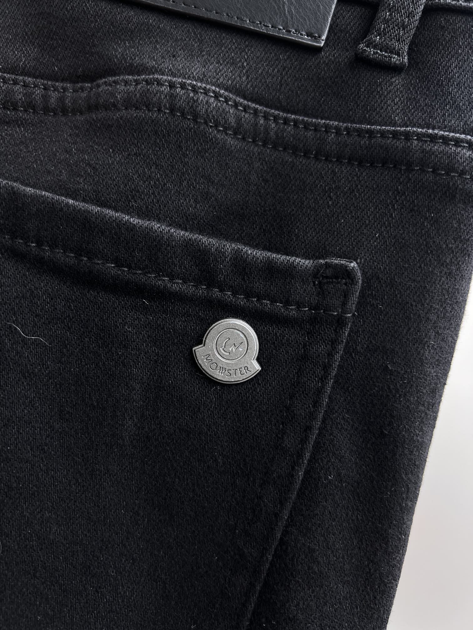 2024Ss Cotton Fabric New Pair with High-Quality Hardware Pocket - 图片 9