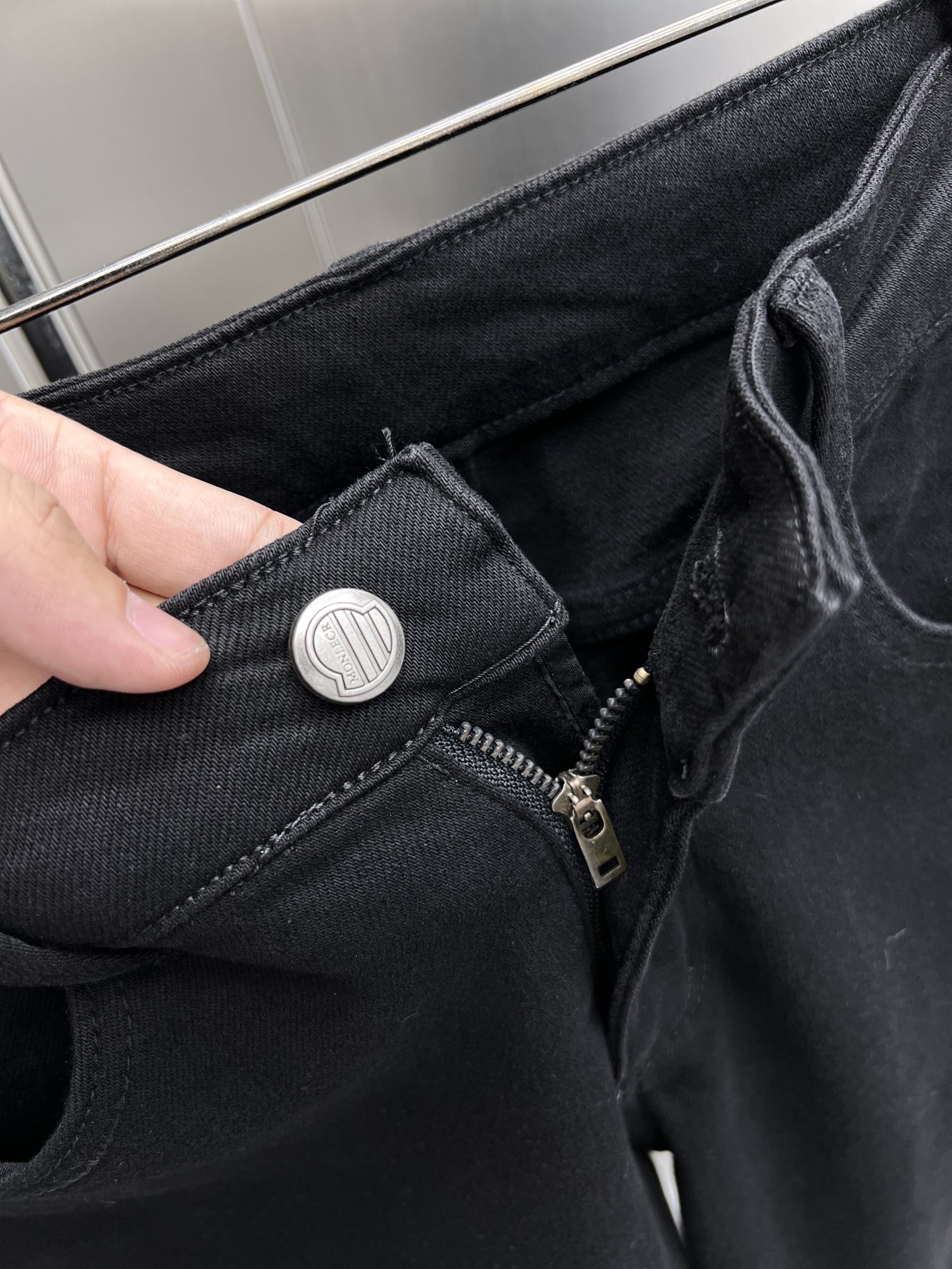 2024Ss Cotton Fabric New Pair with High-Quality Hardware Pocket - 图片 5