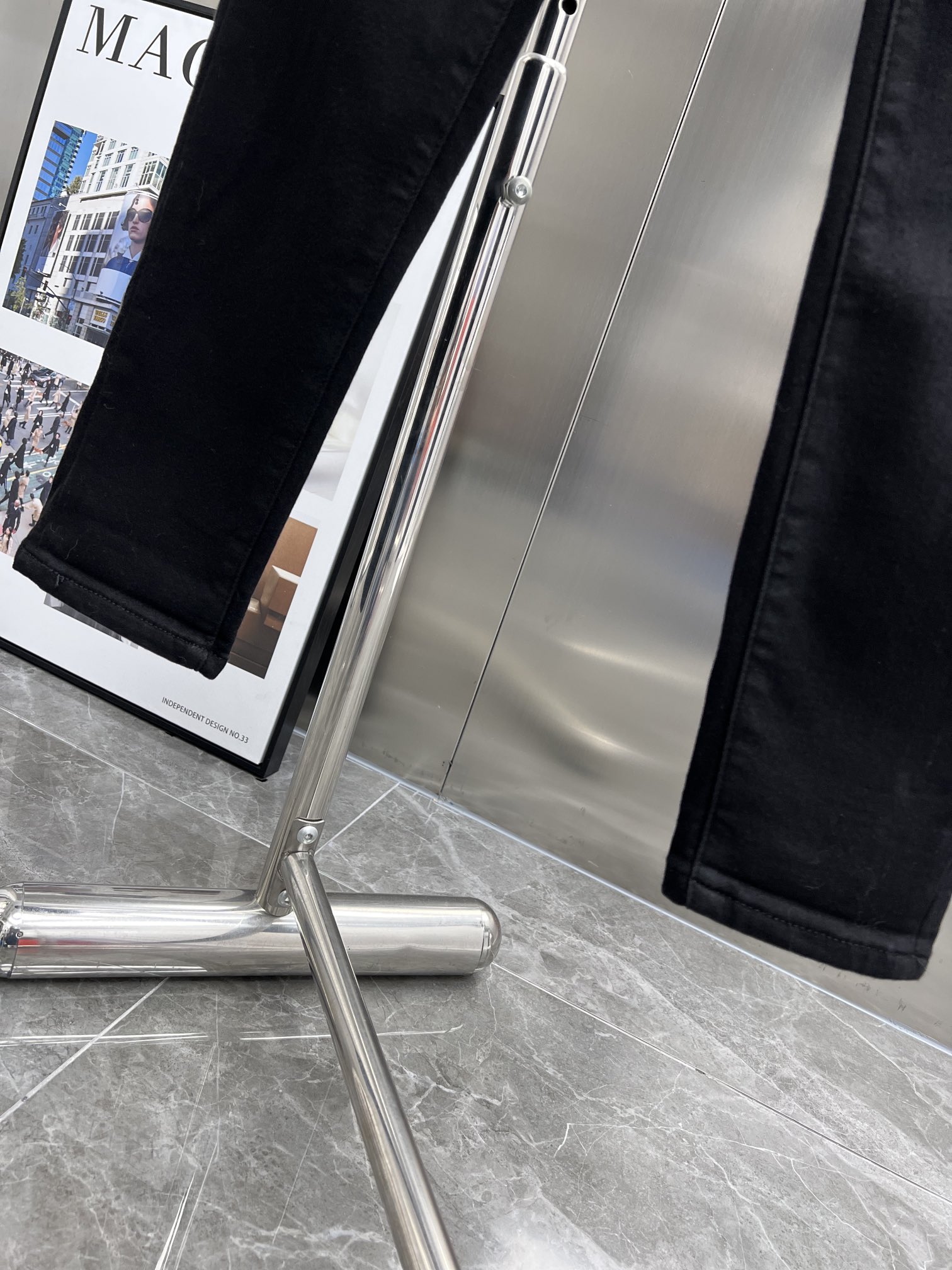 2024Ss Cotton Fabric New Pair with High-Quality Hardware Pocket - 图片 6