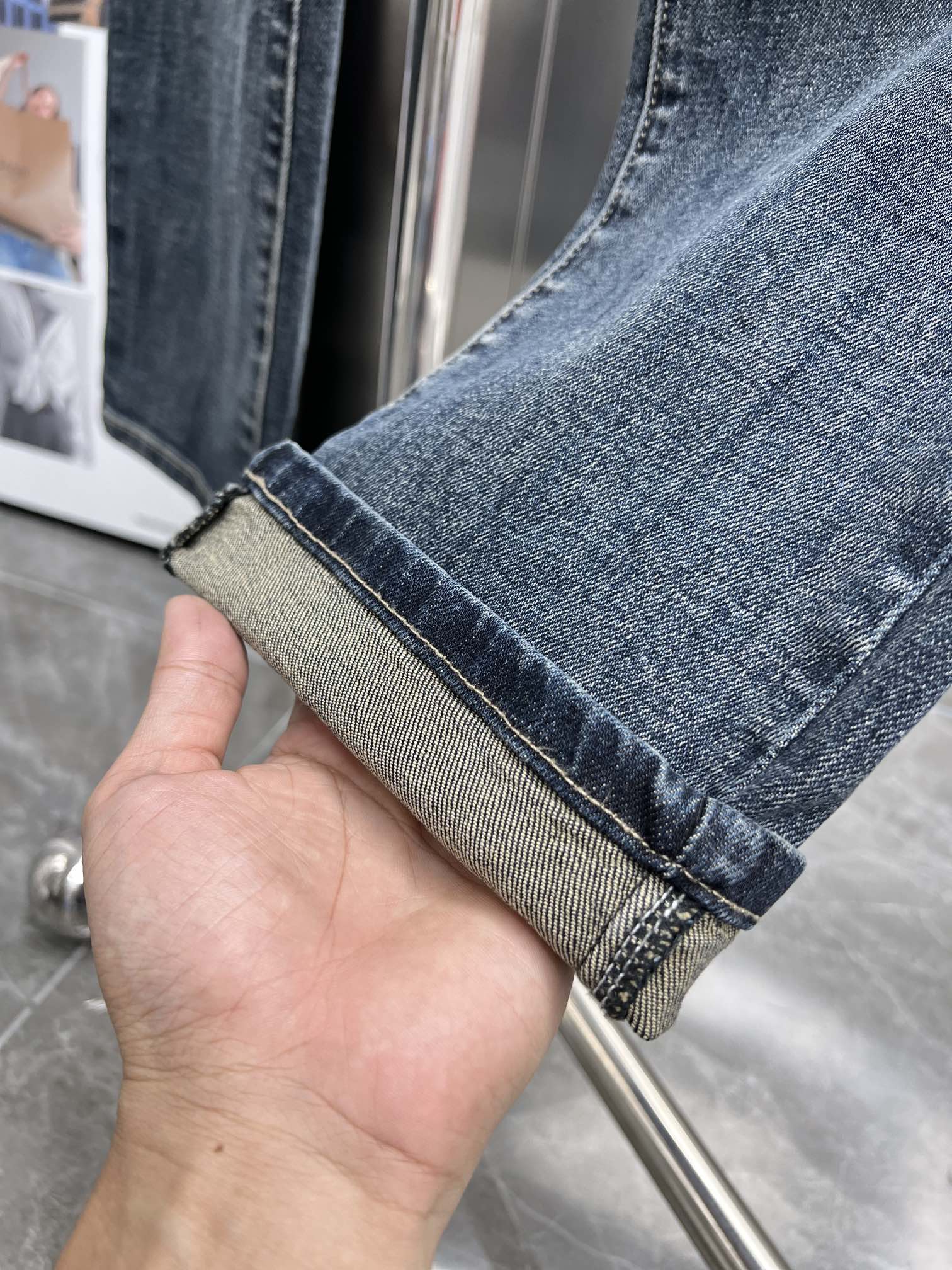 Gucci 2024 Ss Jeans: Hipster’s Must-Have with High-Quality Cotton Fabric - 图片 7