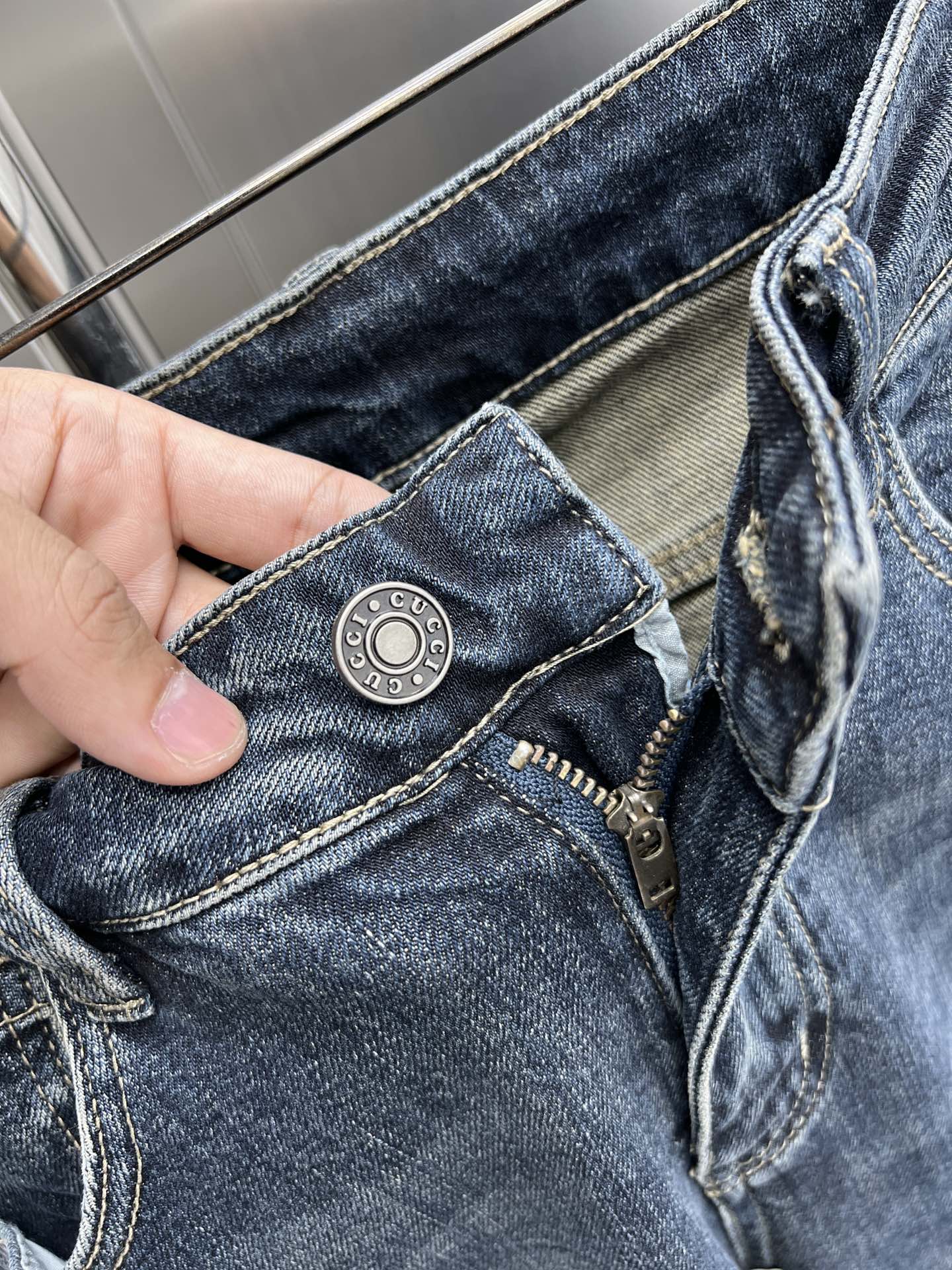 Gucci 2024 Ss Jeans: Hipster’s Must-Have with High-Quality Cotton Fabric - 图片 5
