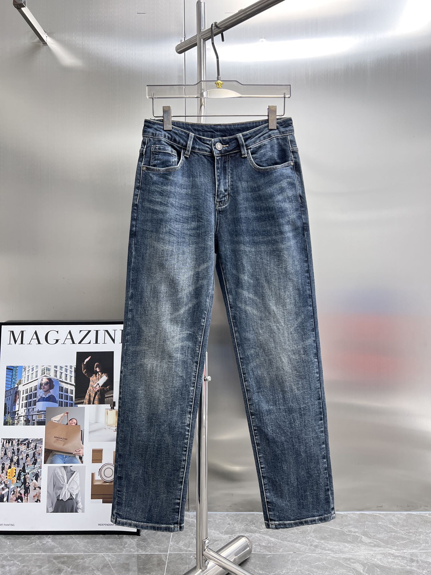 Gucci 2024 Ss Jeans: Hipster’s Must-Have with High-Quality Cotton Fabric - 图片 1