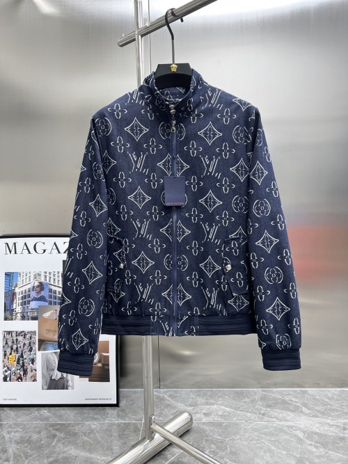 Chaqueta Bomber Louis Vuitton con Estampado Monograma para Hombre 21 Chaqueta Bomber Louis Vuitton con Estampado Monograma para Hombre