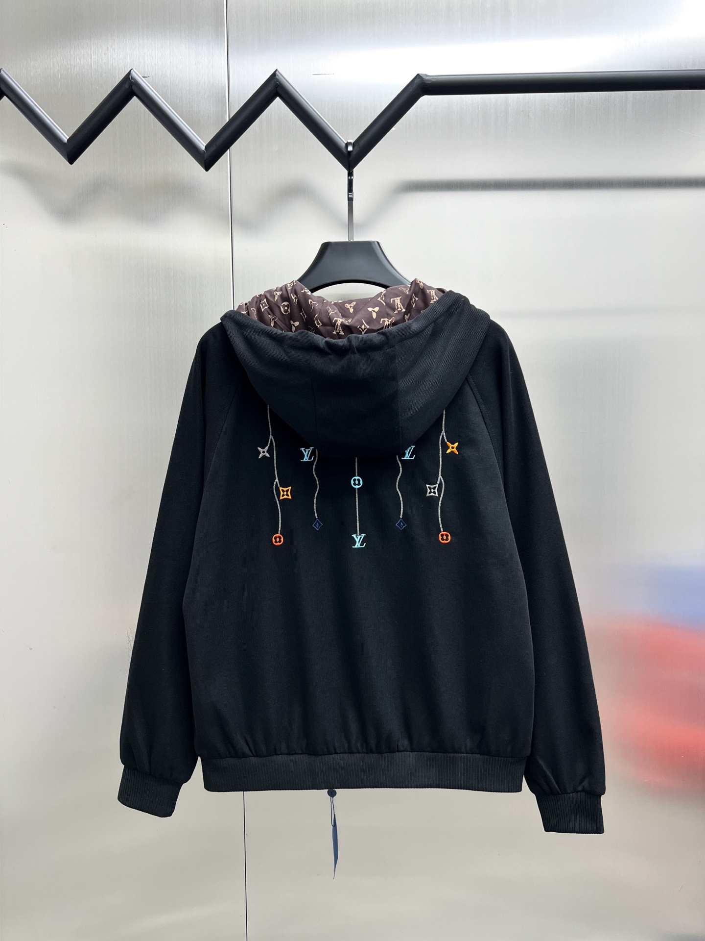 Louis Vuitton Chaqueta con Capucha Estampada para Hombre - Elegancia y Estilo 4 i1755850767400 6124 0 2
