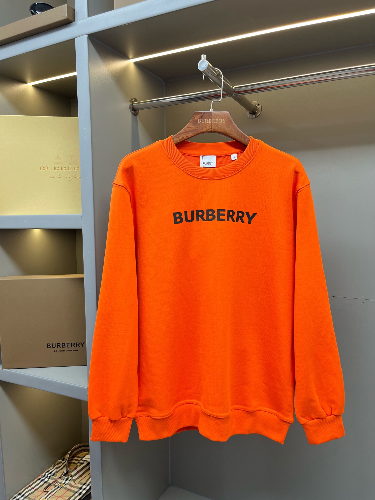 Burberry Kleidung Hemden & Blusen Sweatshirts Stickerei Unisex Baumwolle Sommerkollektion Fashion Oberteil mit Kapuze