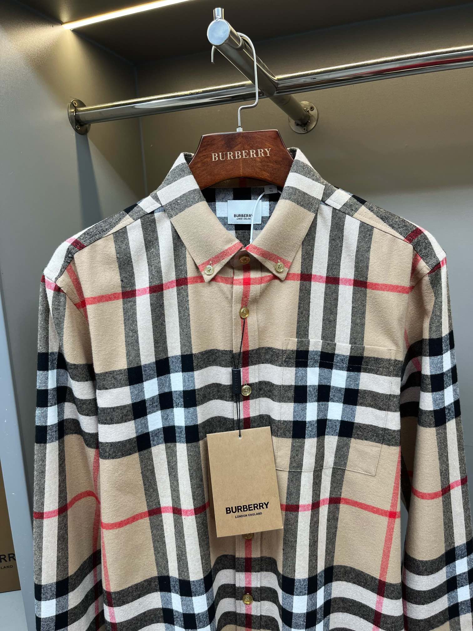 CJCR 🅱️BBR Flannel Pocket Shirt: New French Velvet, Monochrome, Unique Design & Comfort - 图片 2