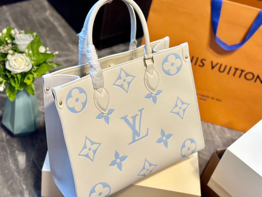 Louis Vuitton LV Onthego Bags Handbags Empreinte​ Cowhide Spring Collection