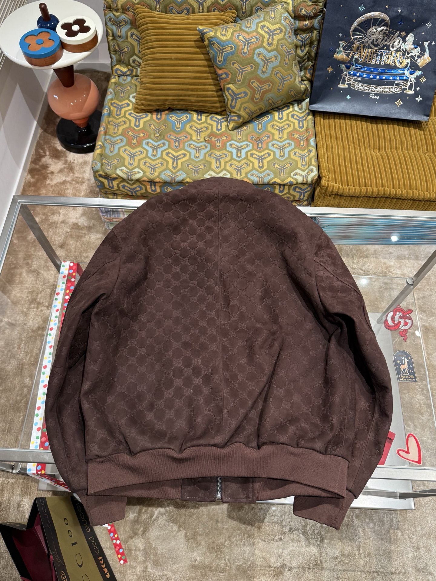 Gucci hombres chaqueta bomber GUCCI en relieve — photo 2